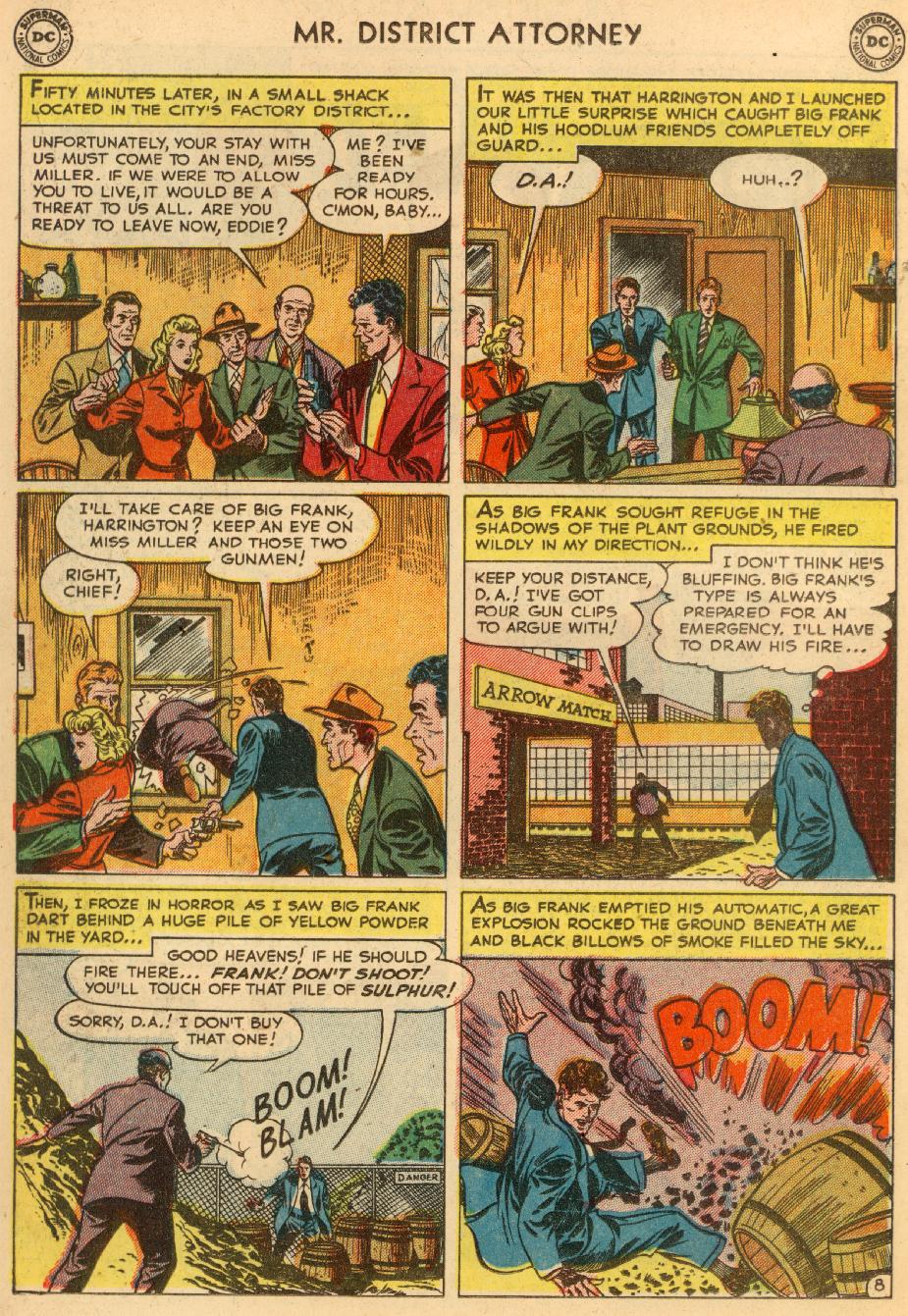 Read online Mr. District Attorney comic -  Issue #27 - 22