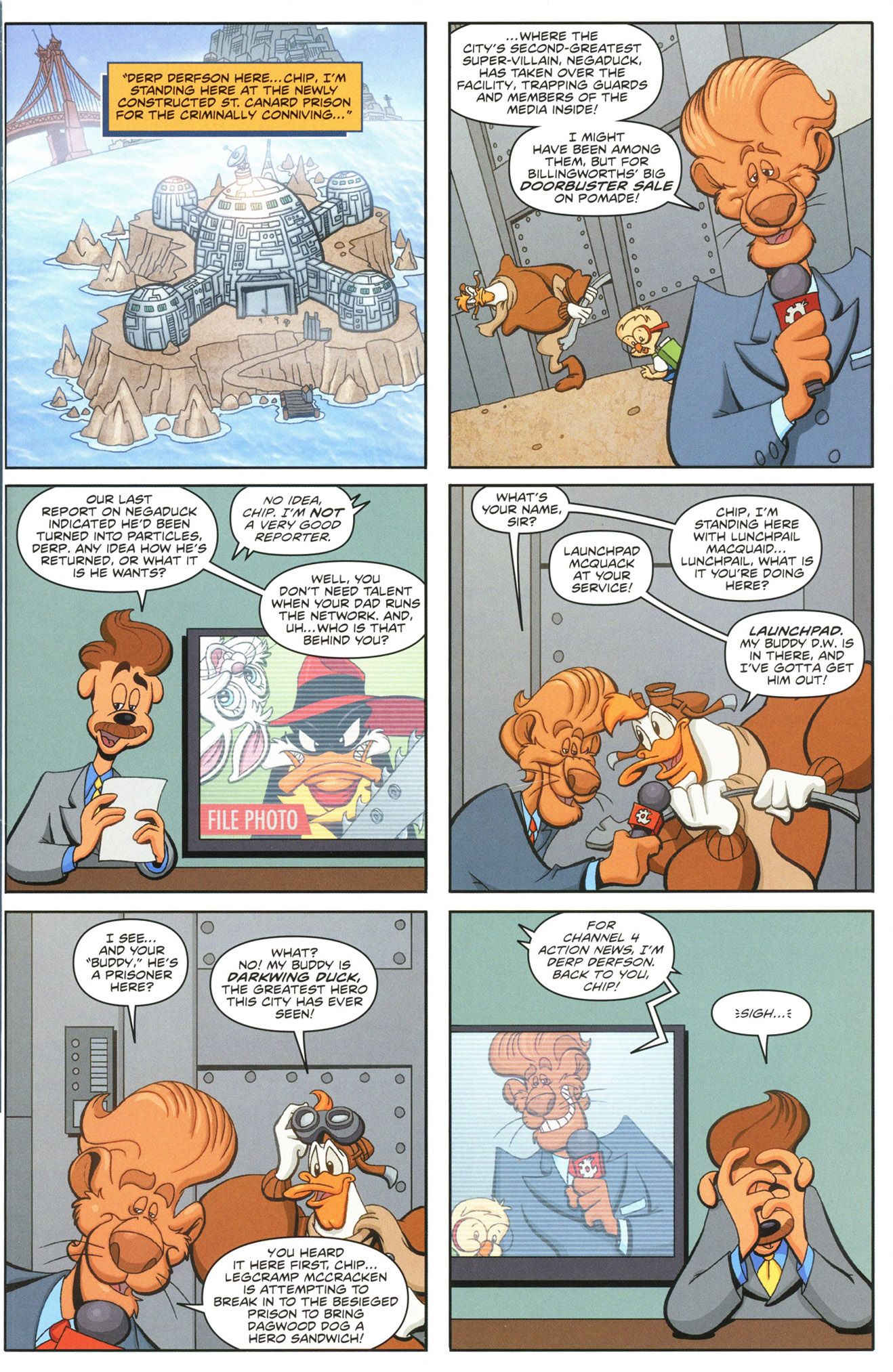 Read online Disney Darkwing Duck comic Issue 2