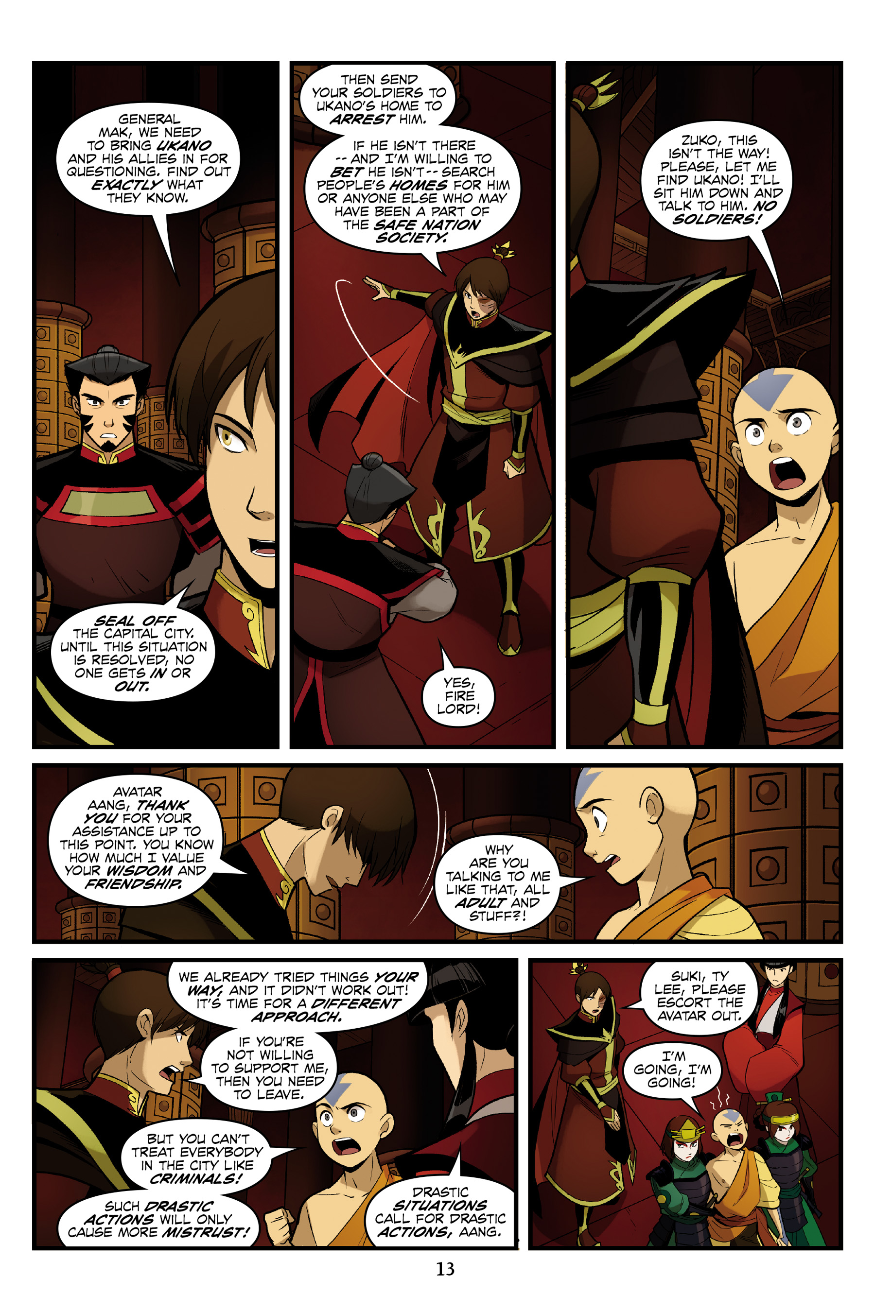 Read online Nickelodeon Avatar: The Last Airbender - Smoke and Shadow comic -  Issue # Part 3 - 14