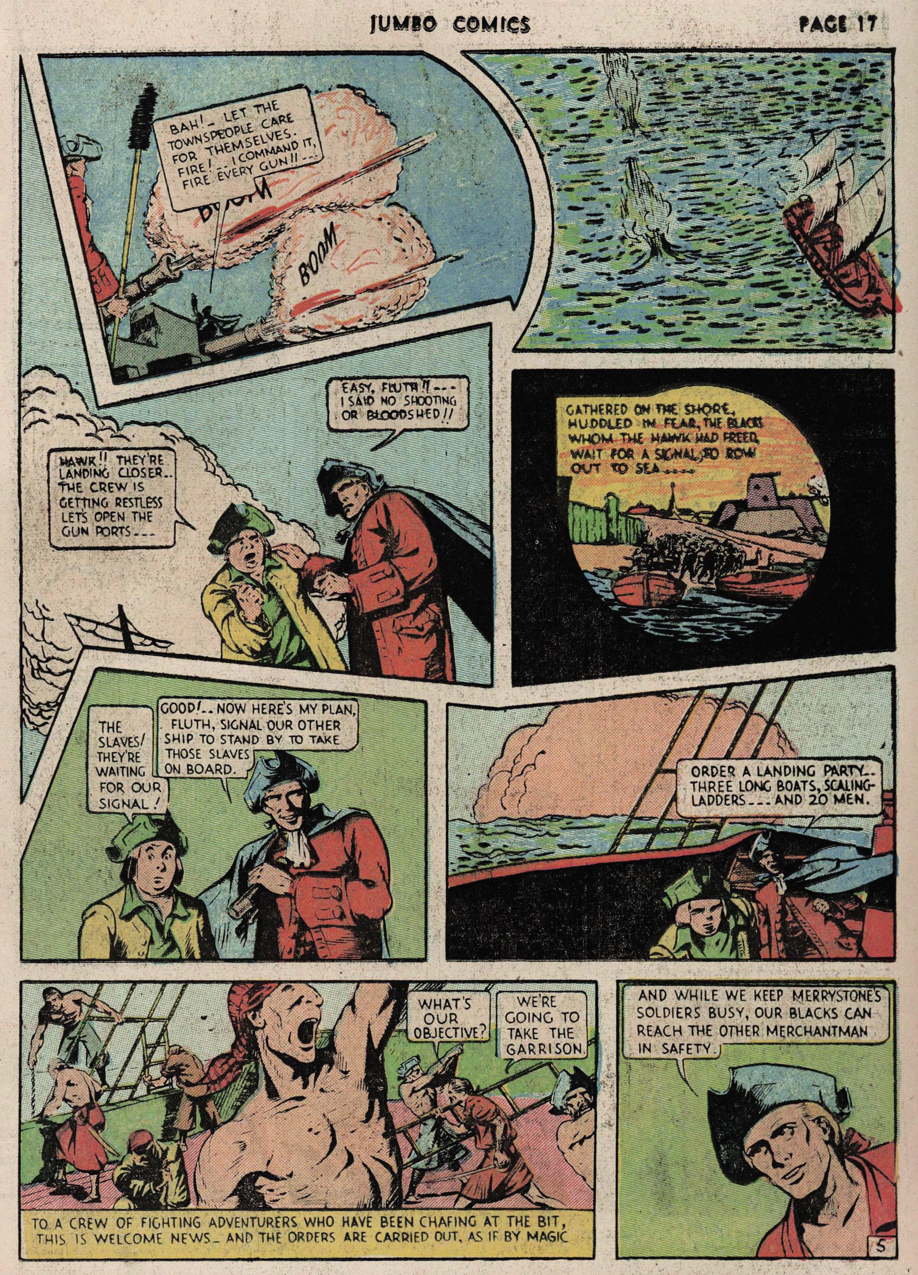 Read online Jumbo Comics comic -  Issue #16 - 19