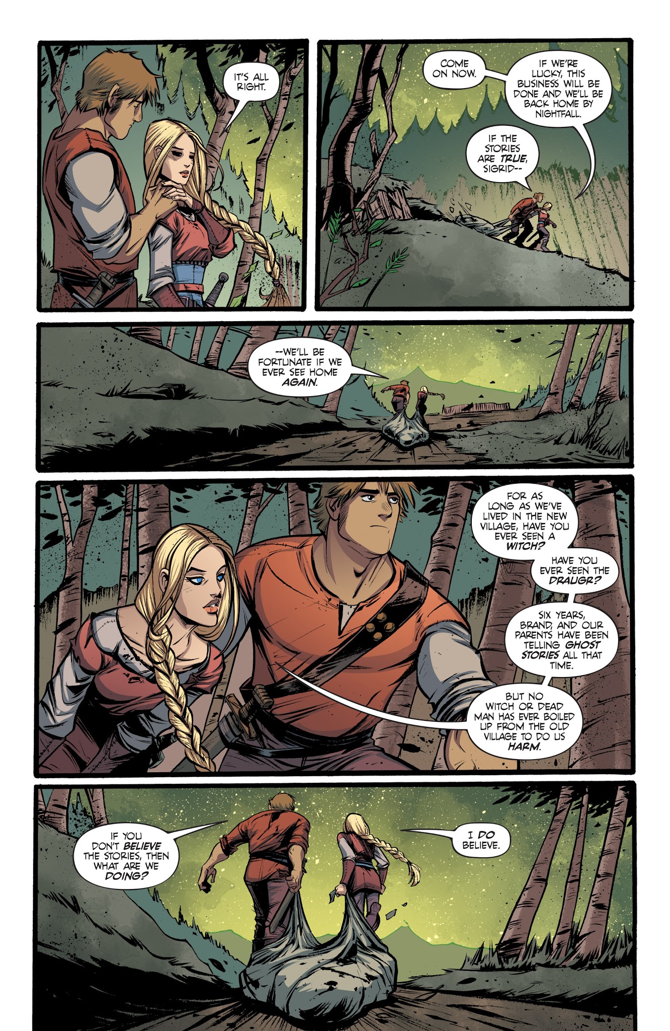 Read online Brides of Helheim comic -  Issue #1 - 4