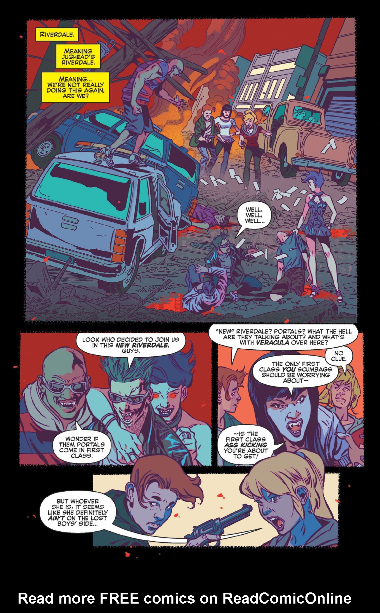 Read online Jughead the Hunger vs. Vampironica comic -  Issue #3 - 8