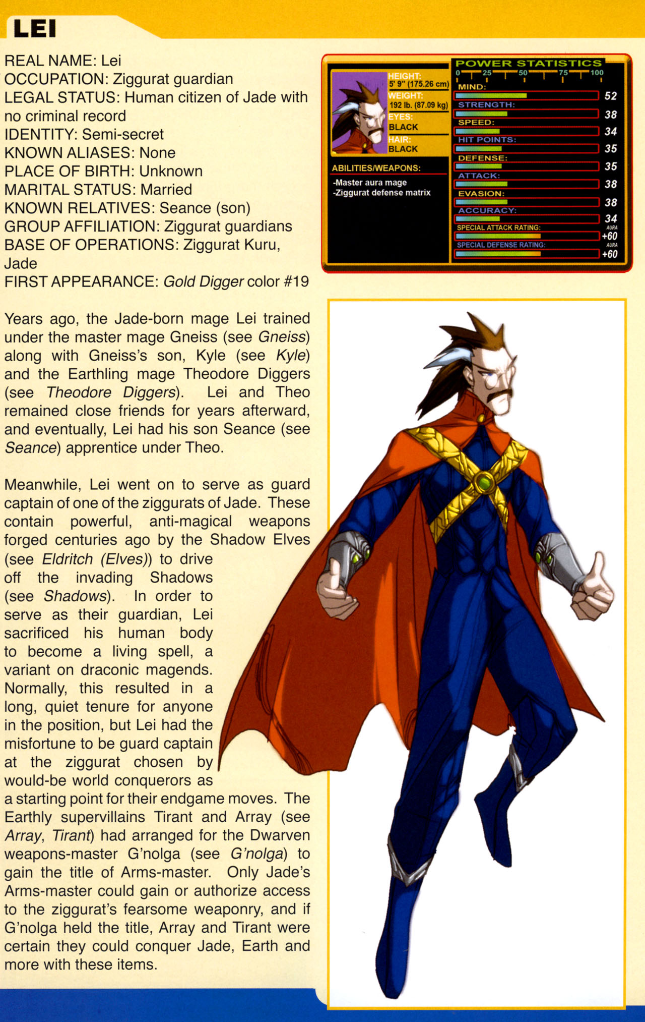 Read online Gold Digger Sourcebook: The Official Handbook of the GD Universe comic -  Issue #8 - 8