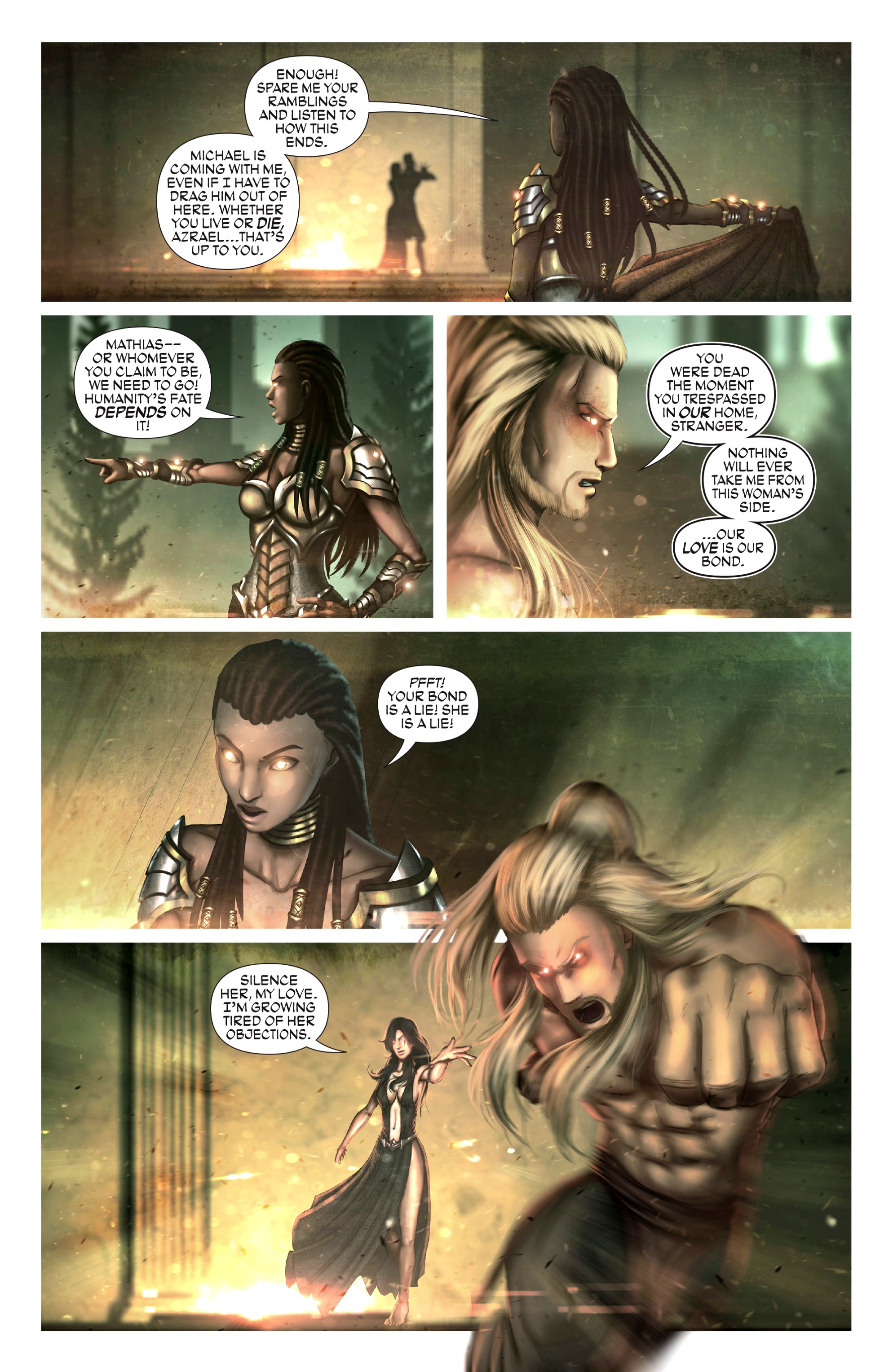 Read online Knights of the Golden Sun comic -  Issue #2 - 16