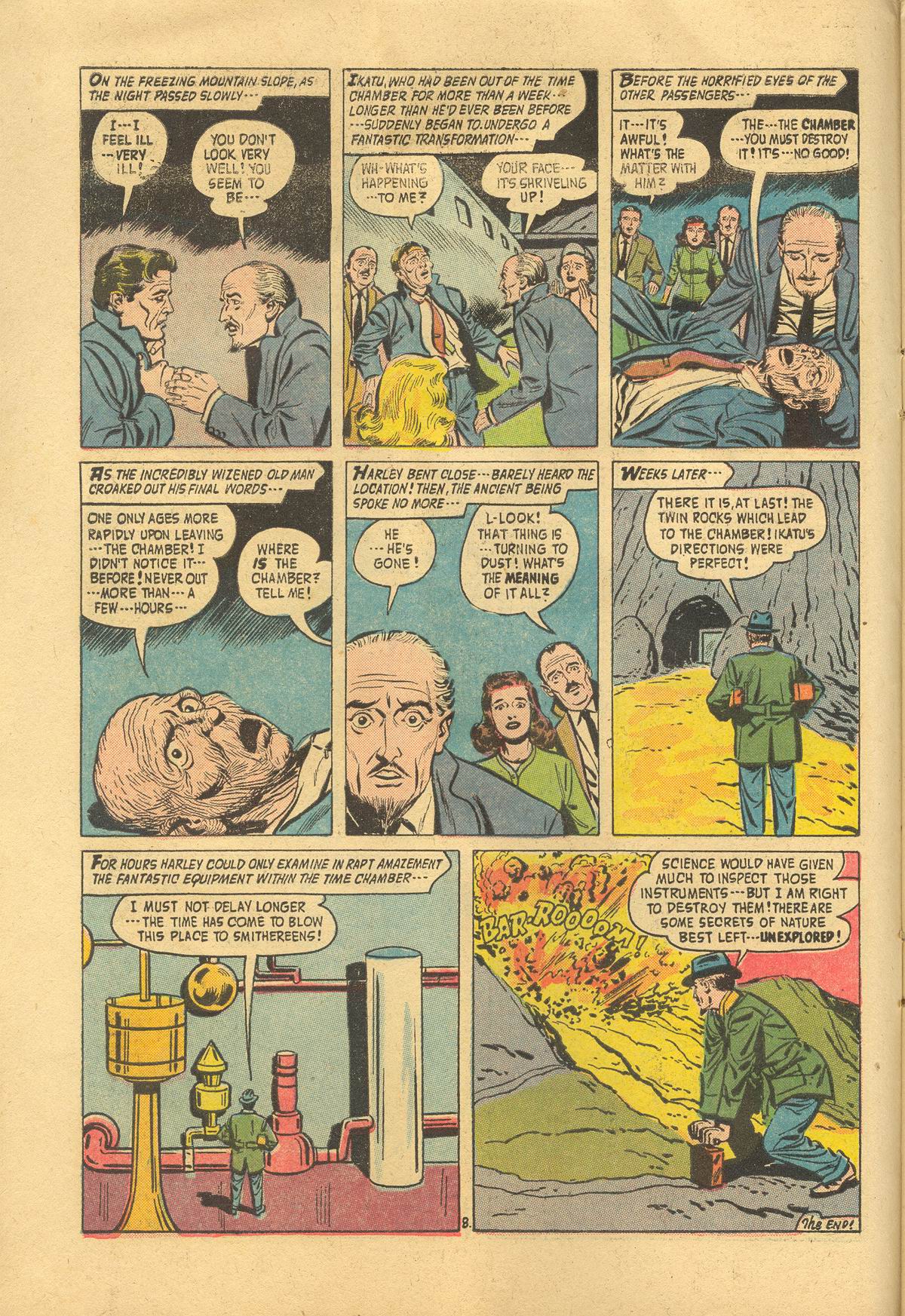 Read online Adventures Into The Unknown comic -  Issue #85 - 10