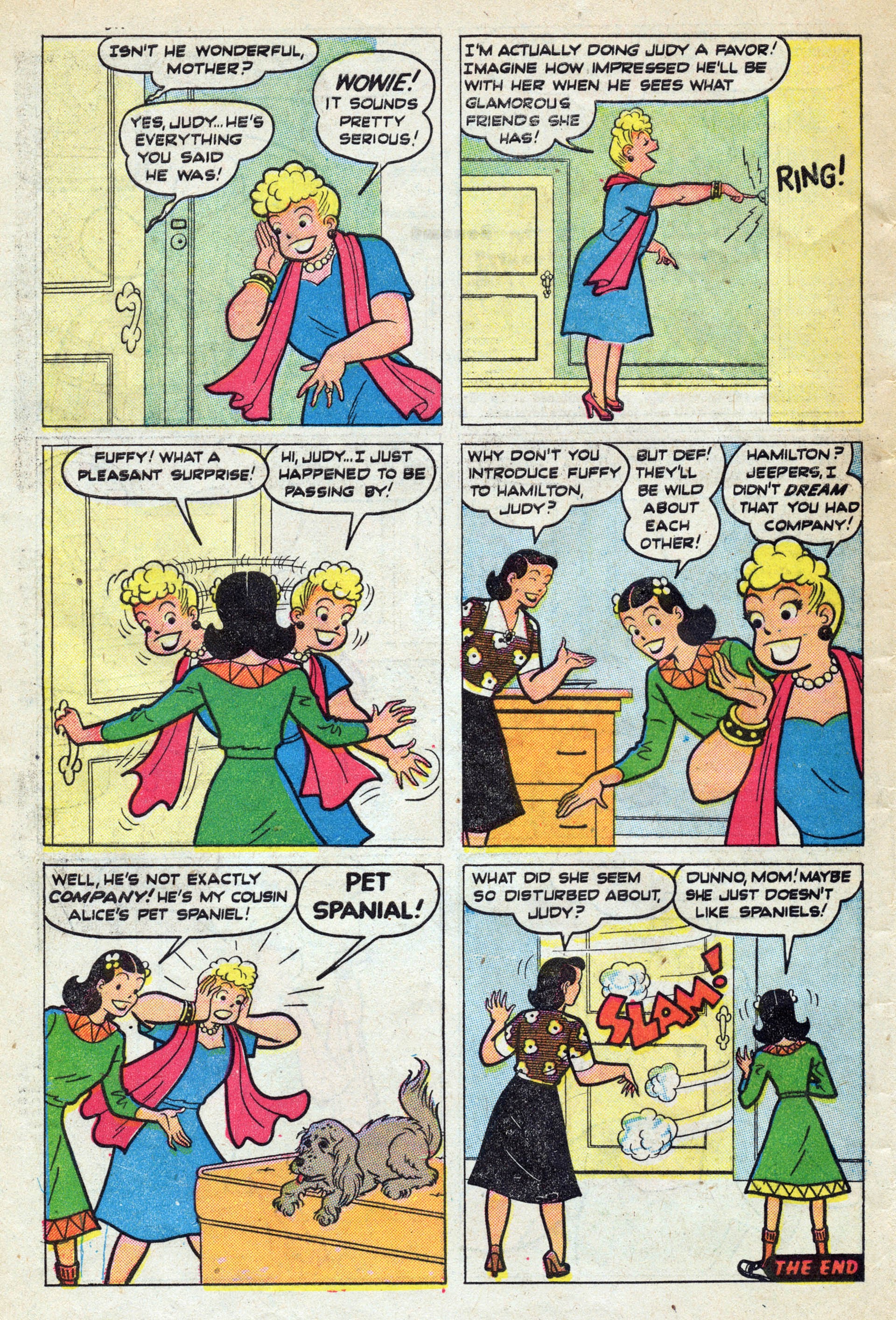 Read online Junior Miss (1947) comic -  Issue #39 - 32