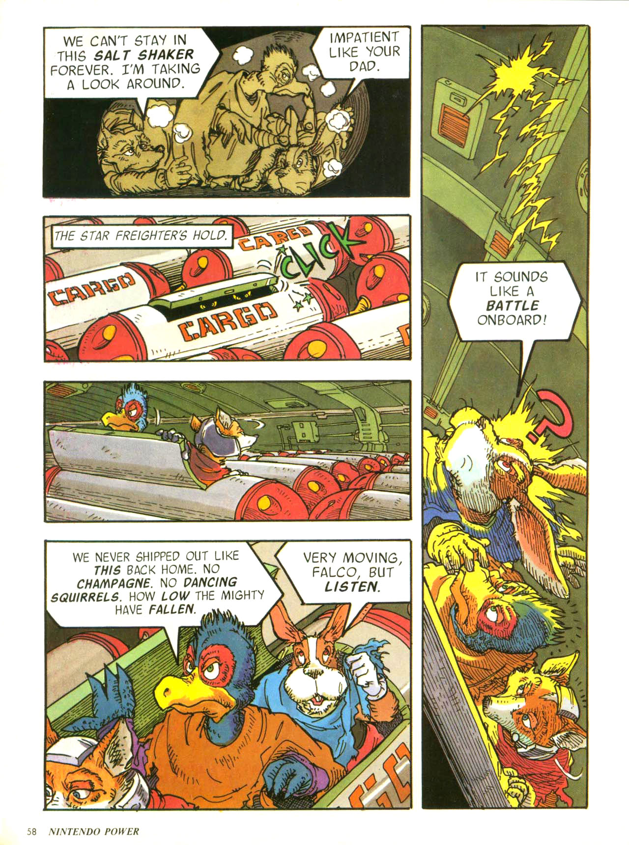 Read online Nintendo Power comic -  Issue #45 - 61