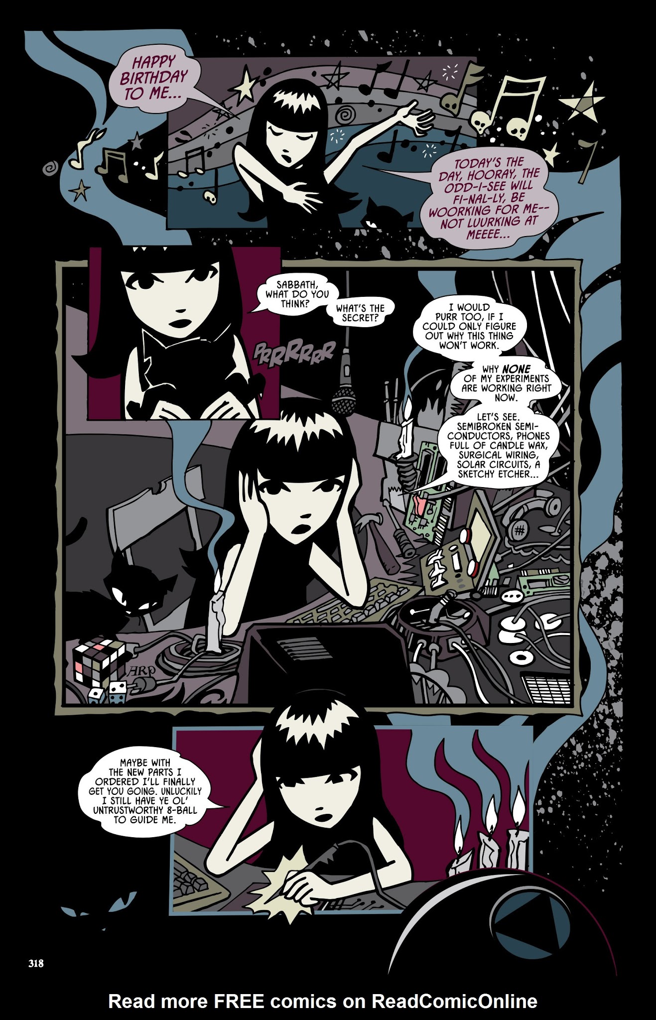 Read online The Complete Emily The Strange: All Things Strange comic -  Issue # TPB - 304