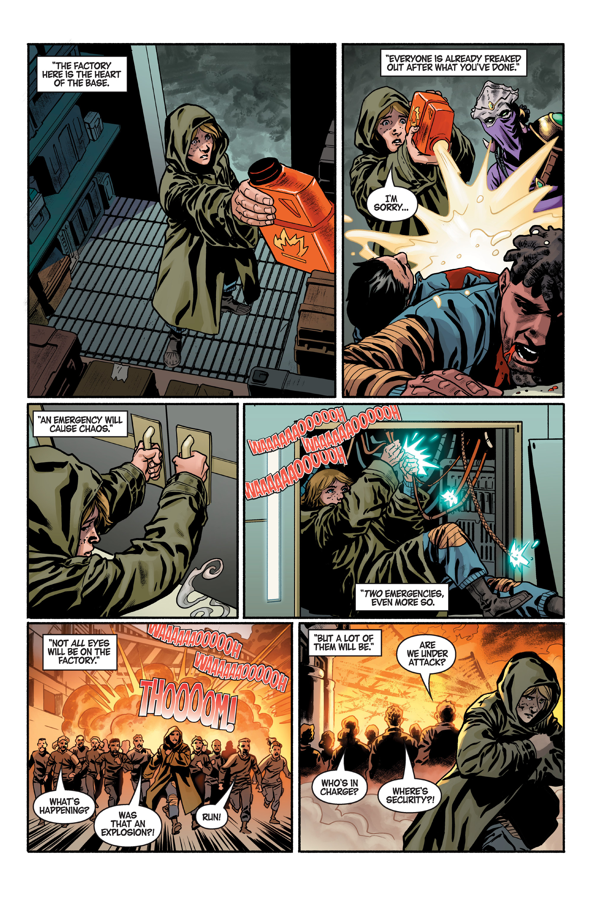 Read online StarCraft: Survivors comic -  Issue #3 - 19