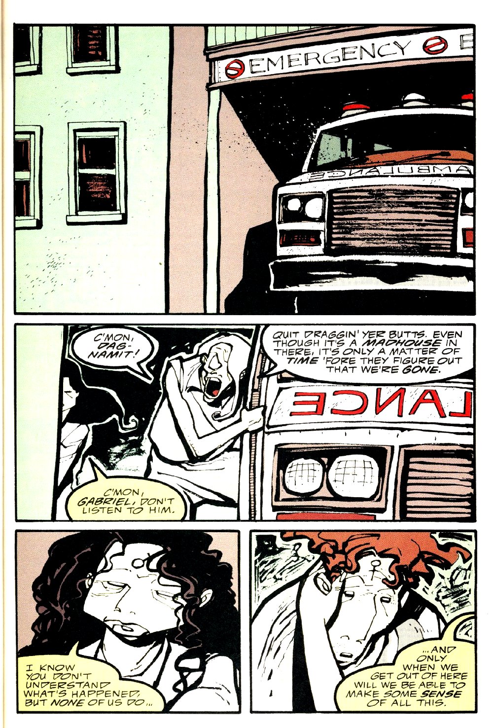 Read online Ted McKeever's Metropol comic -  Issue #6 - 17