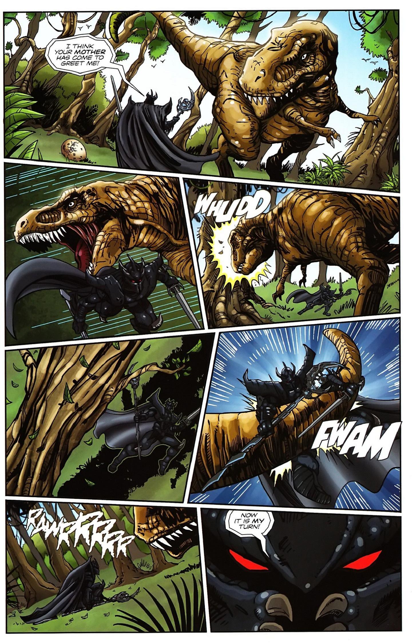 Read online Jurassic StrikeForce 5 comic -  Issue #3 - 12