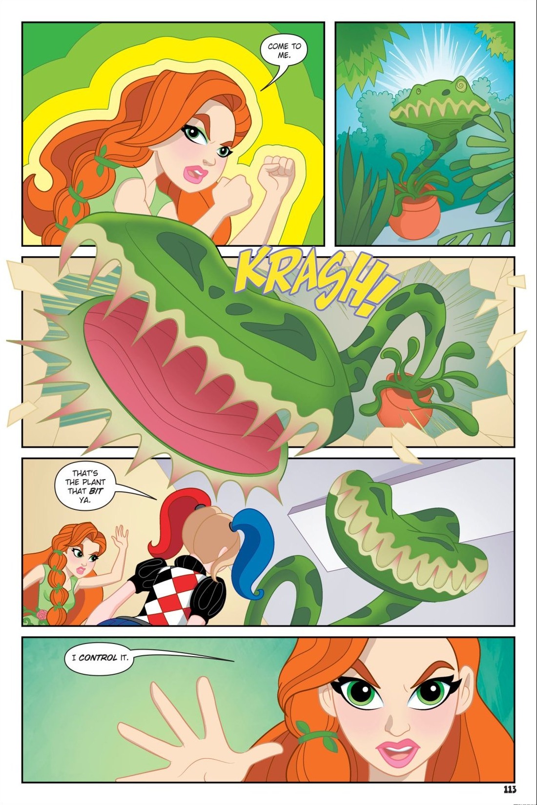 Read online DC Super Hero Girls: Date With Disaster comic -  Issue # TPB - 112
