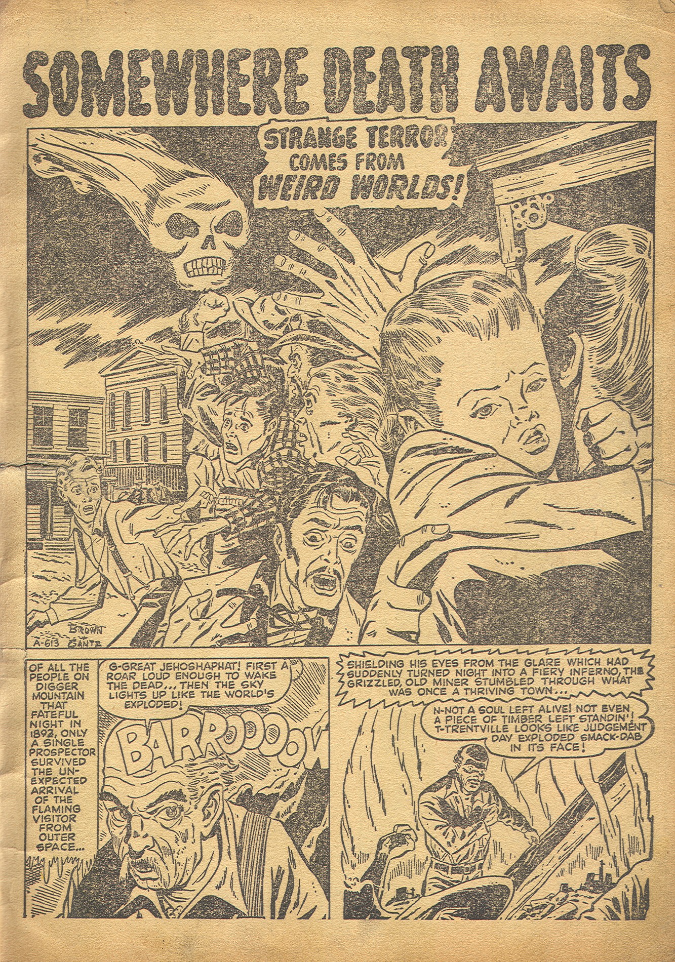 Read online Adventures into Weird Worlds comic -  Issue #8 - 2