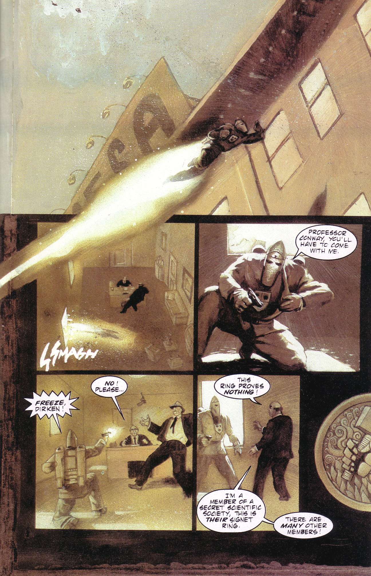 Read online Rocket Man: King of the Rocket Men comic -  Issue #2 - 12