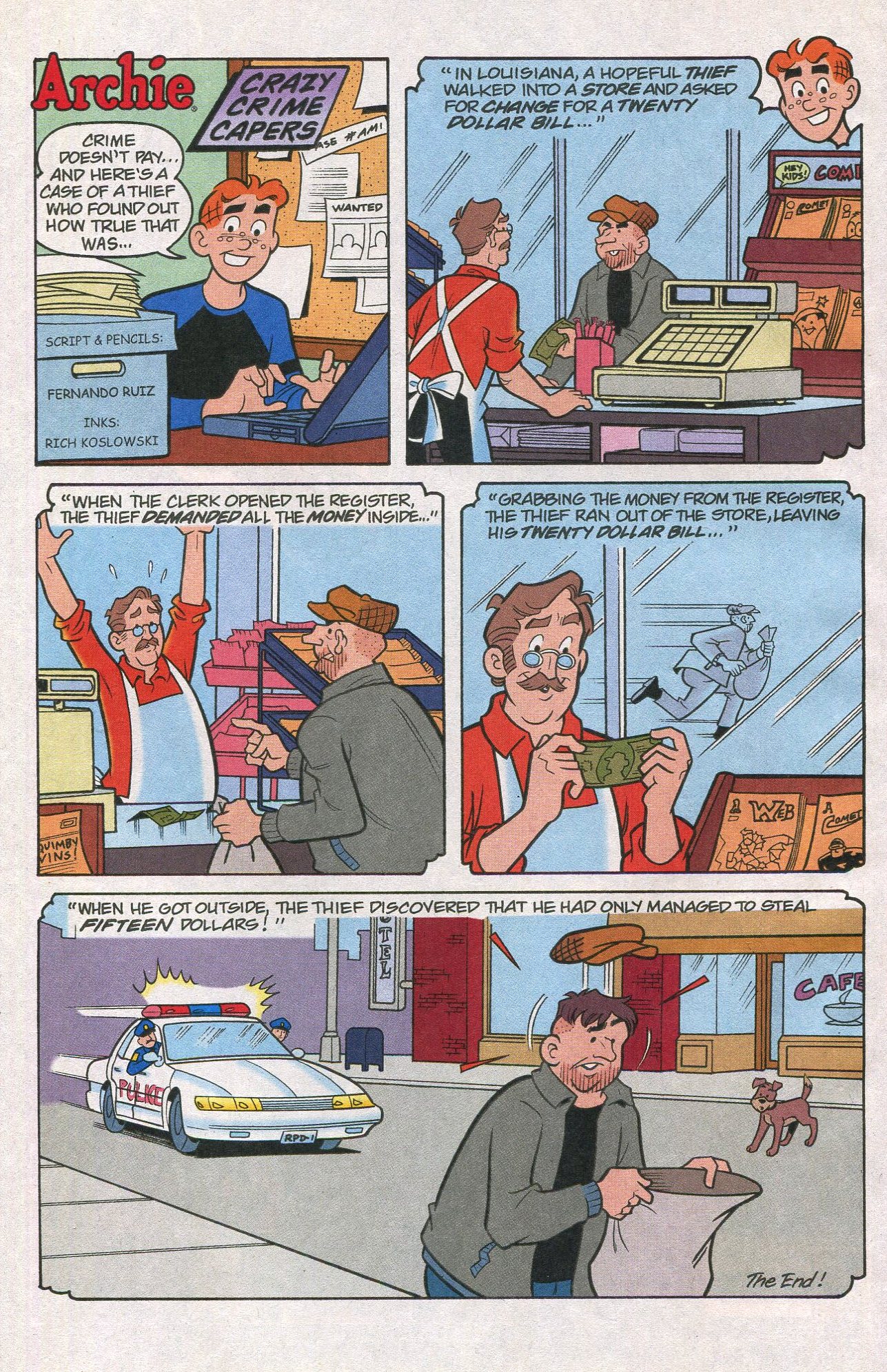 Read online Archie's Weird Mysteries comic -  Issue #34 - 10