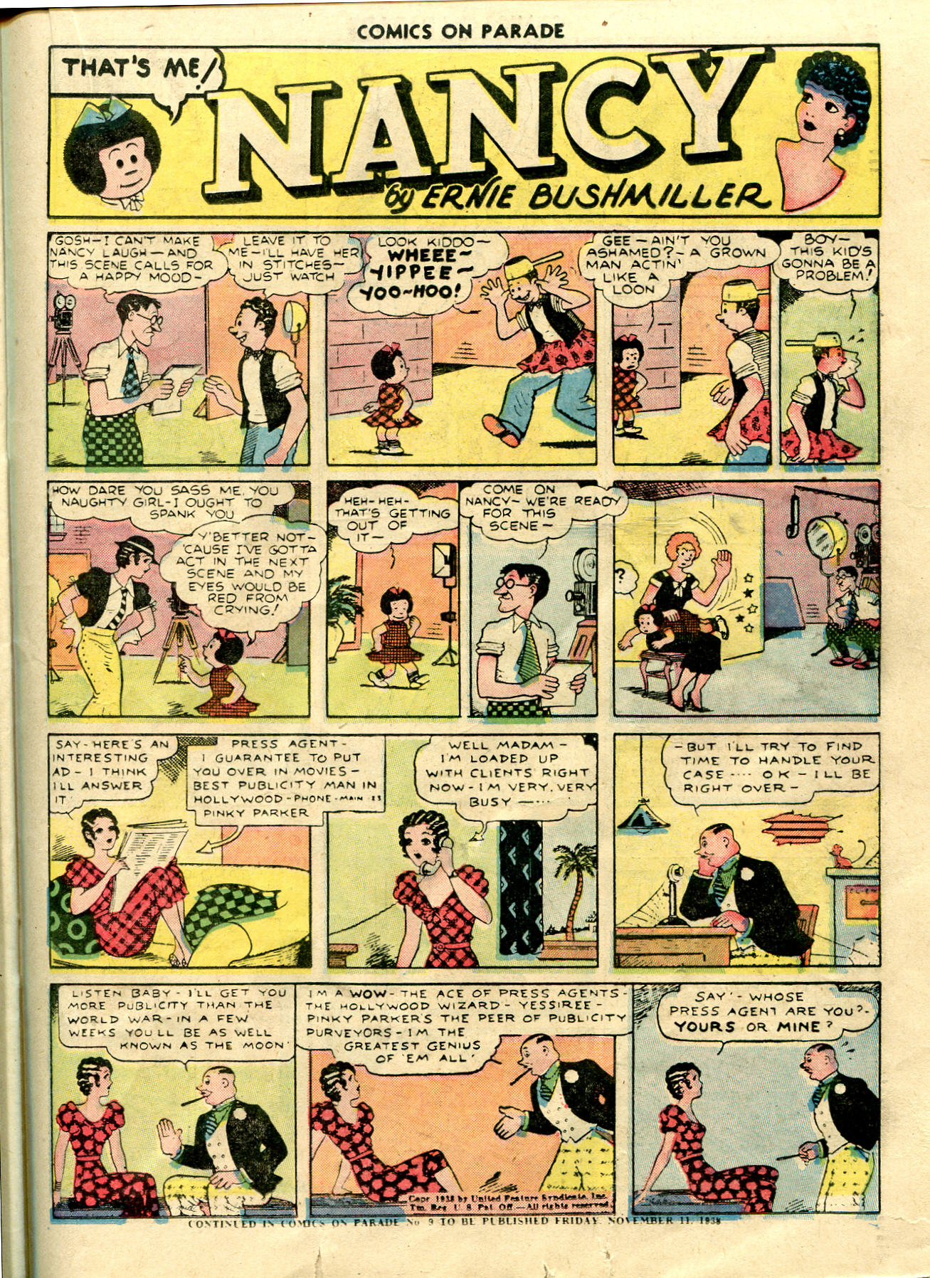Read online Comics on Parade comic -  Issue #8 - 35