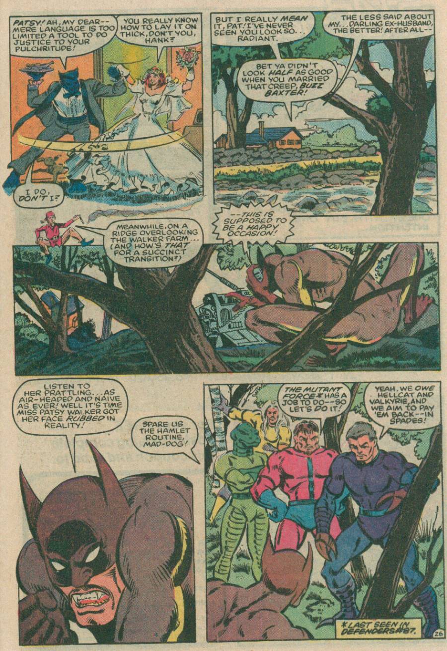 Read online The Defenders (1972) comic -  Issue #125 - 27