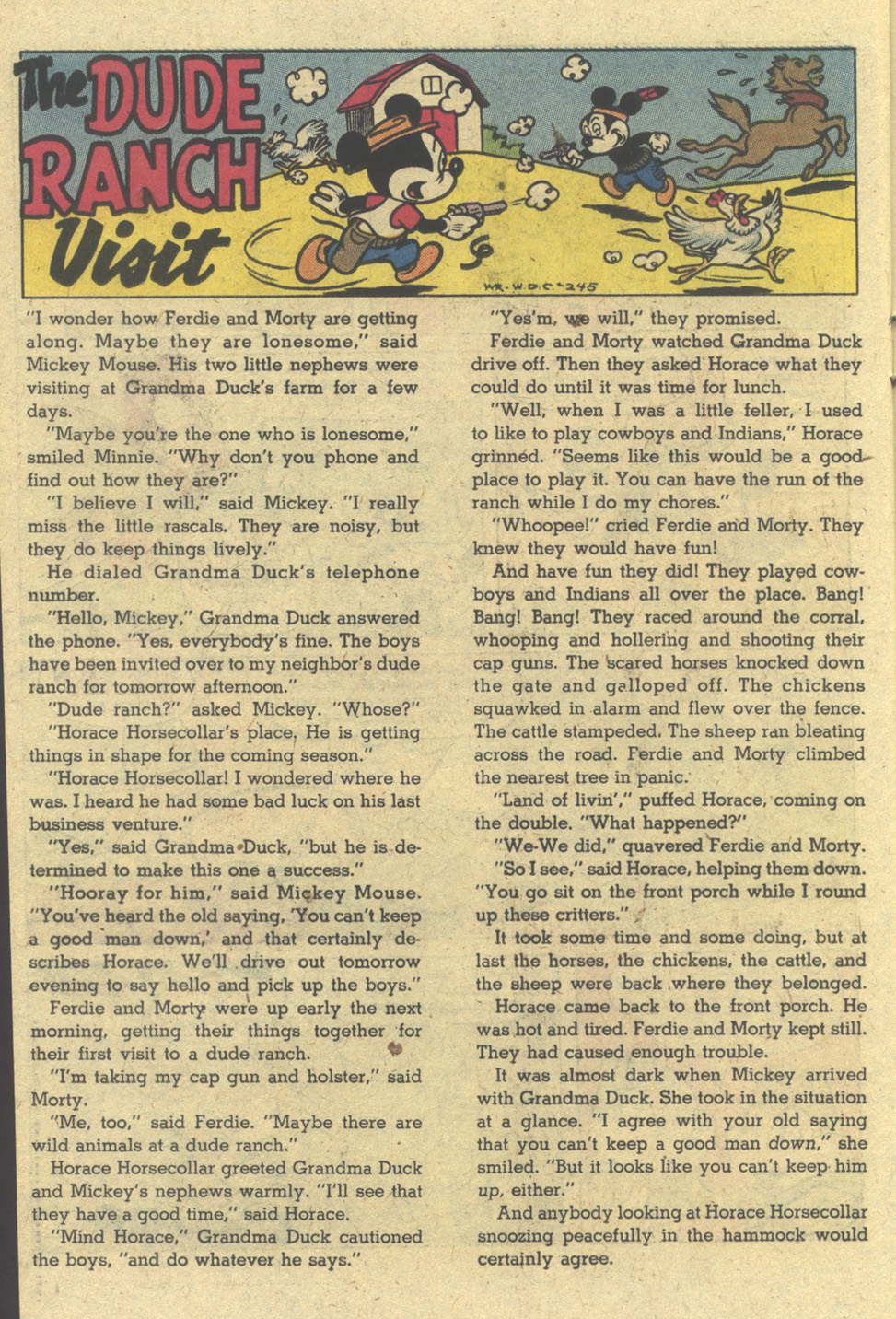 Read online Walt Disney's Comics and Stories comic -  Issue #460 - 21