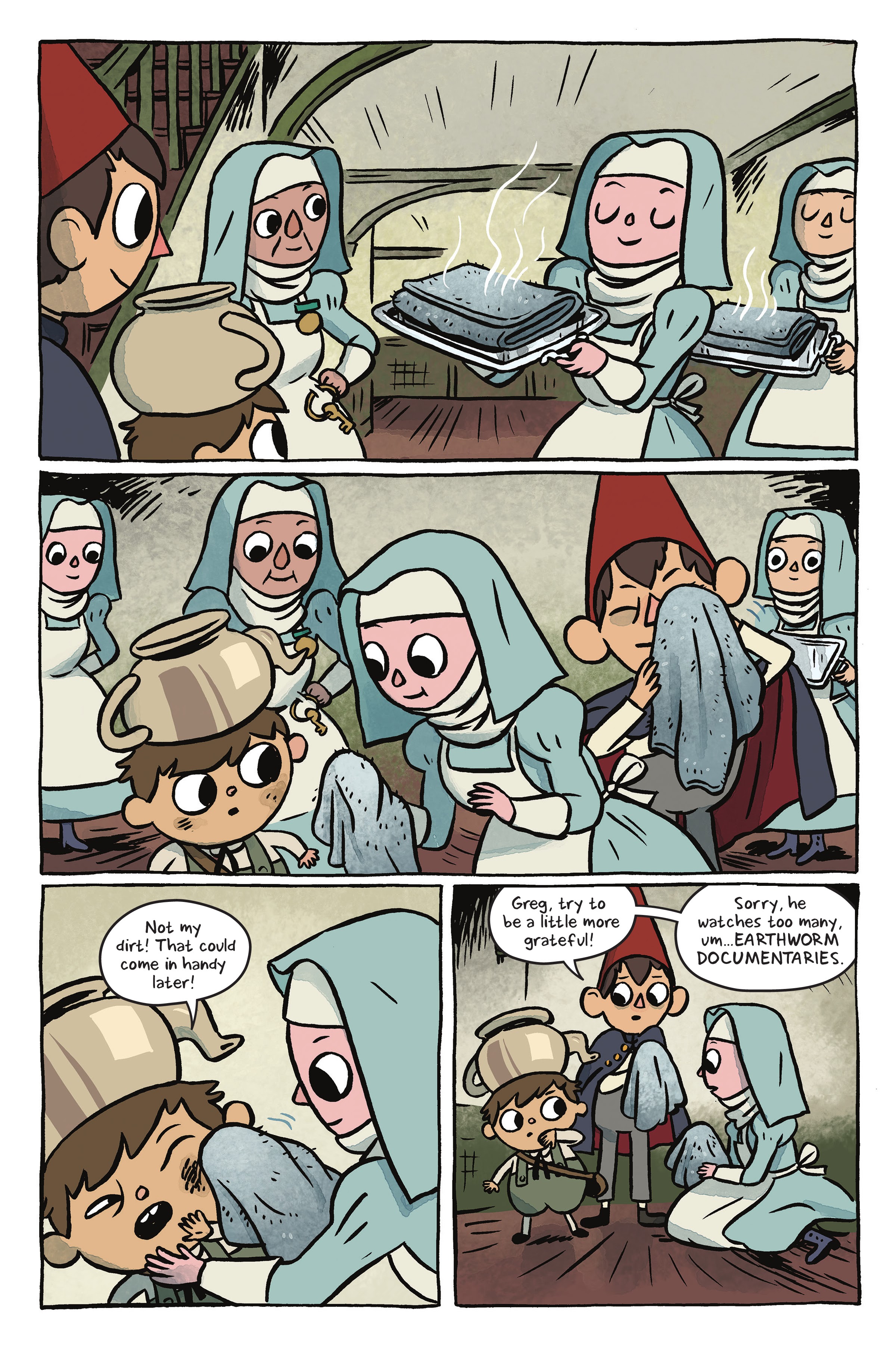Read online Over the Garden Wall: Benevolent Sisters of Charity comic -  Issue # TPB - 49