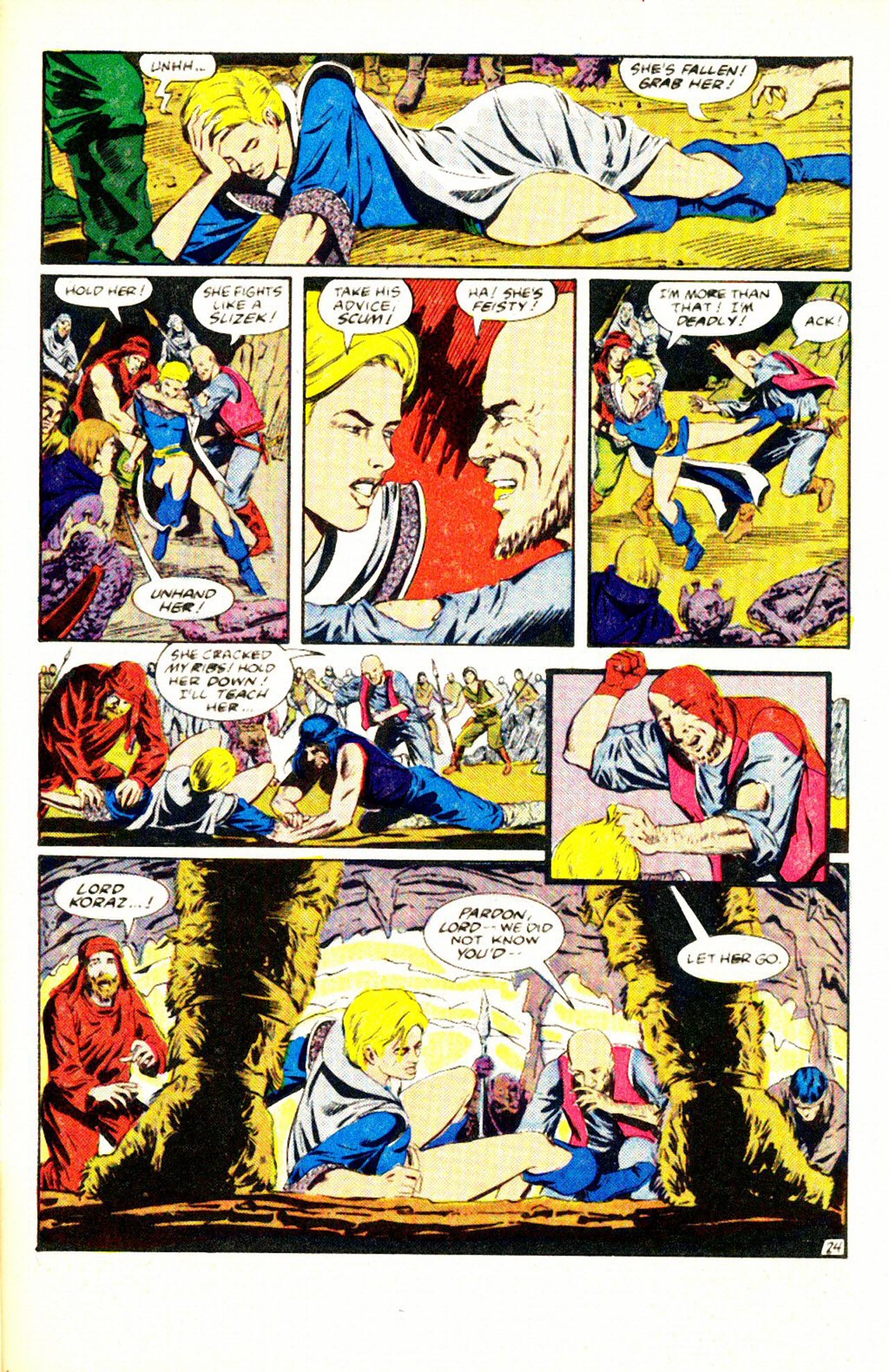 Read online Conqueror of the Barren Earth comic -  Issue #1 - 31