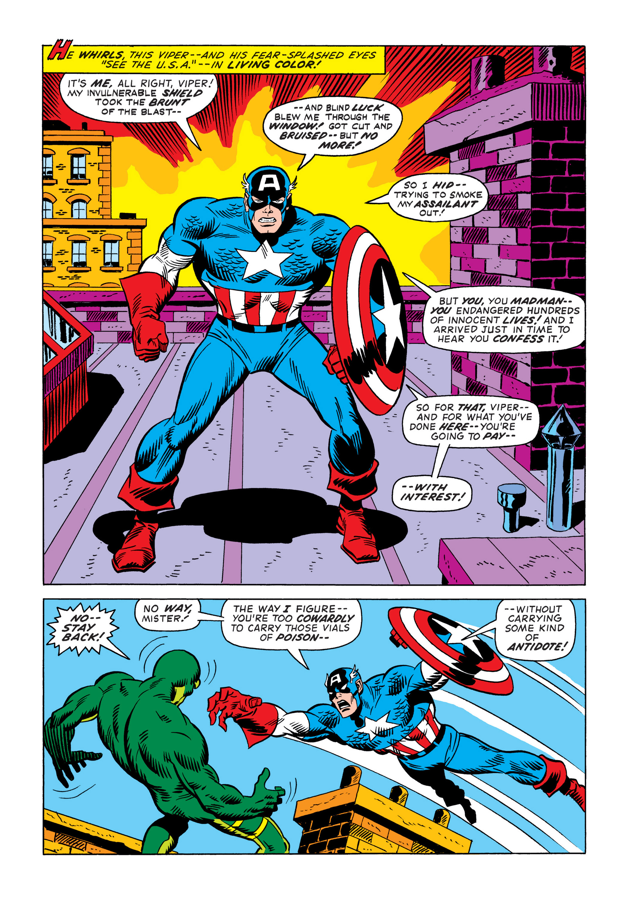 Read online Marvel Masterworks: Captain America comic -  Issue # TPB 7 (Part 2) - 96