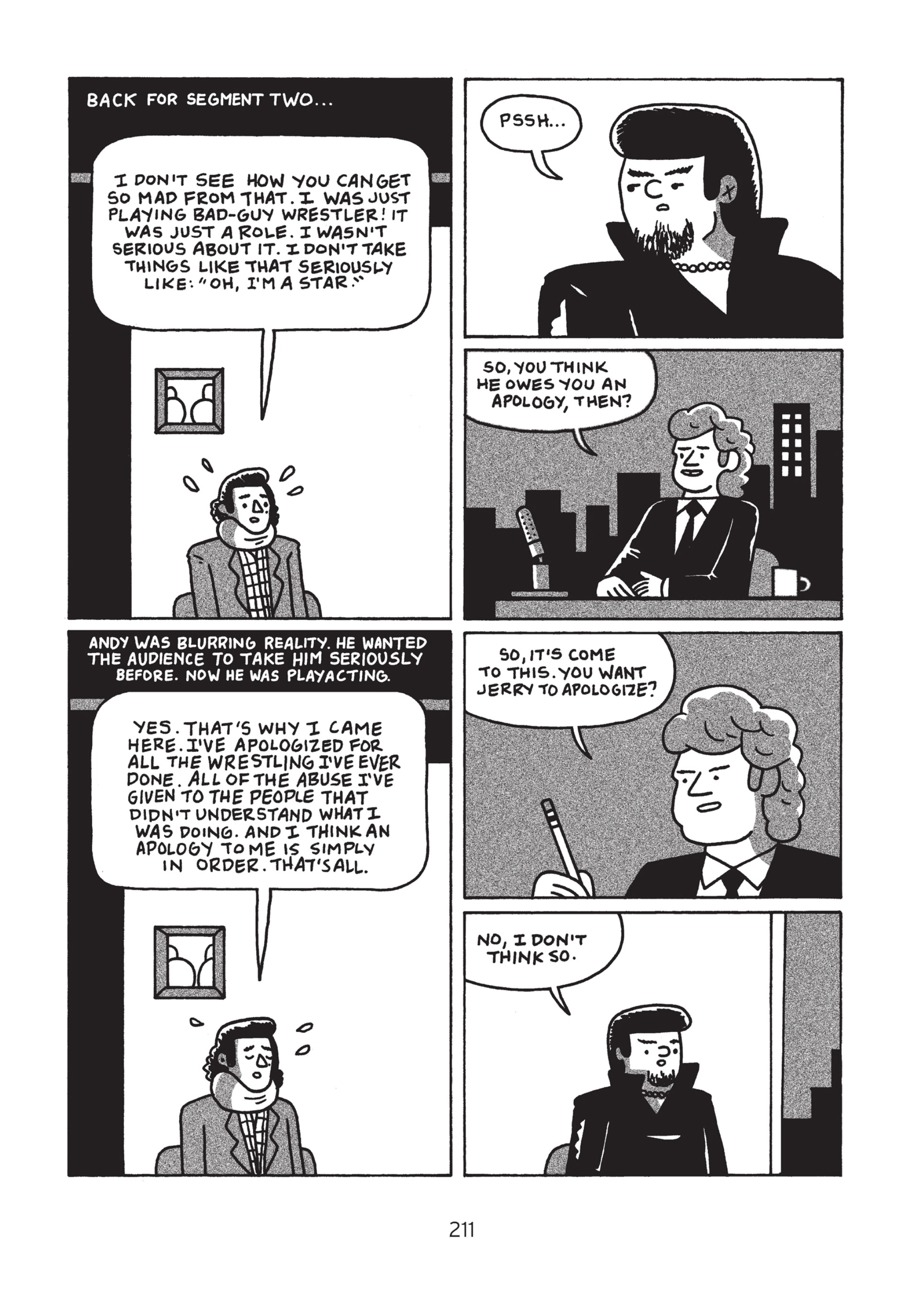 Read online Is This Guy For Real?: The Unbelievable Andy Kaufman comic -  Issue # TPB (Part 3) - 16