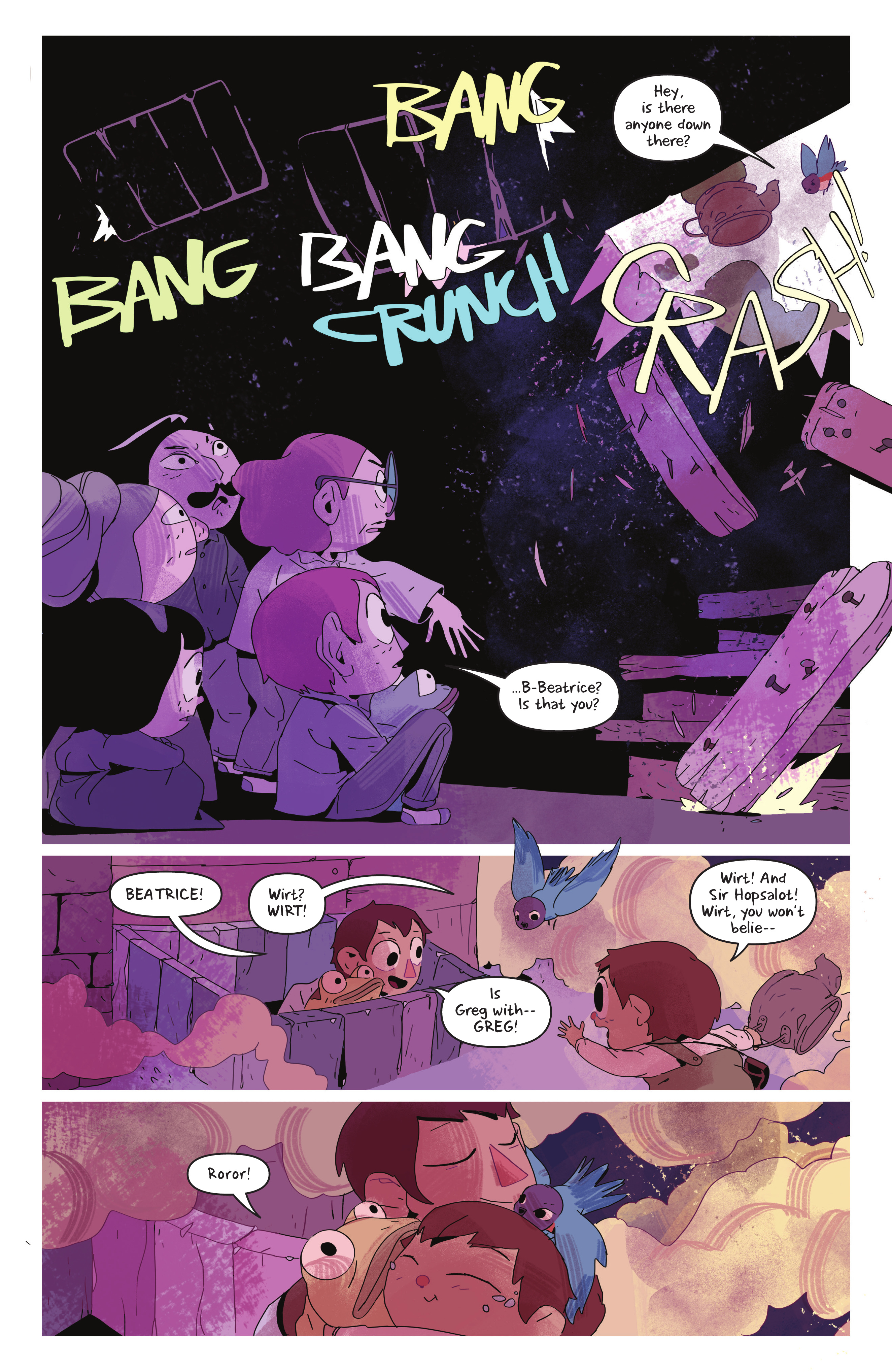 Read online Over the Garden Wall: Hollow Town comic -  Issue # TPB - 106