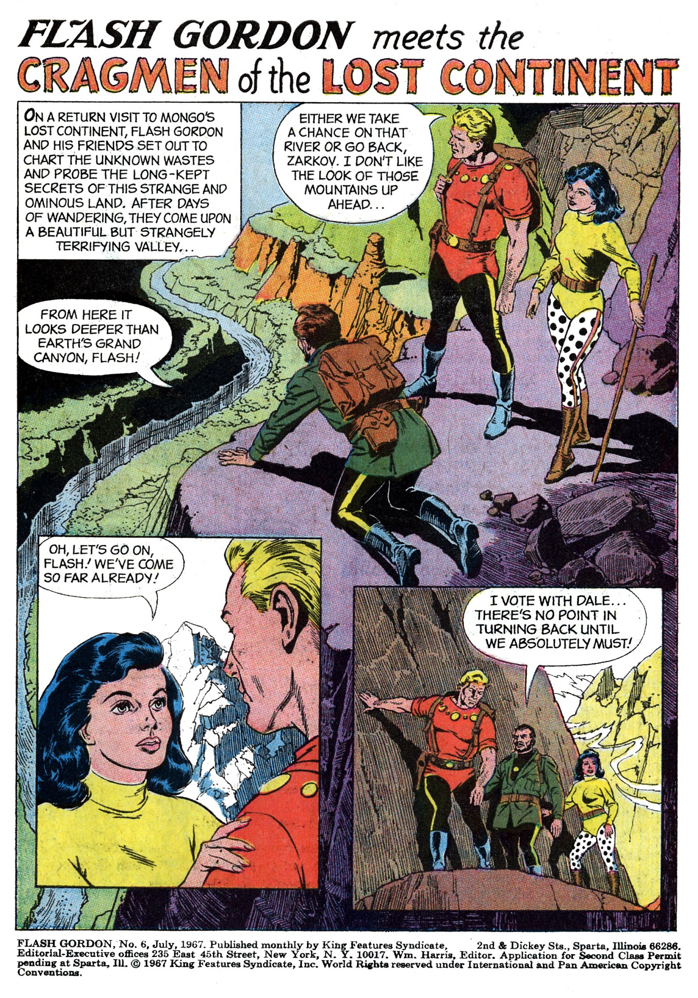 Read online Flash Gordon (1966) comic -  Issue #6 - 3