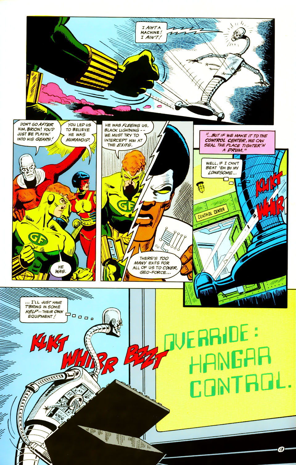 Read online The Outsiders (1985) comic -  Issue #7 - 14