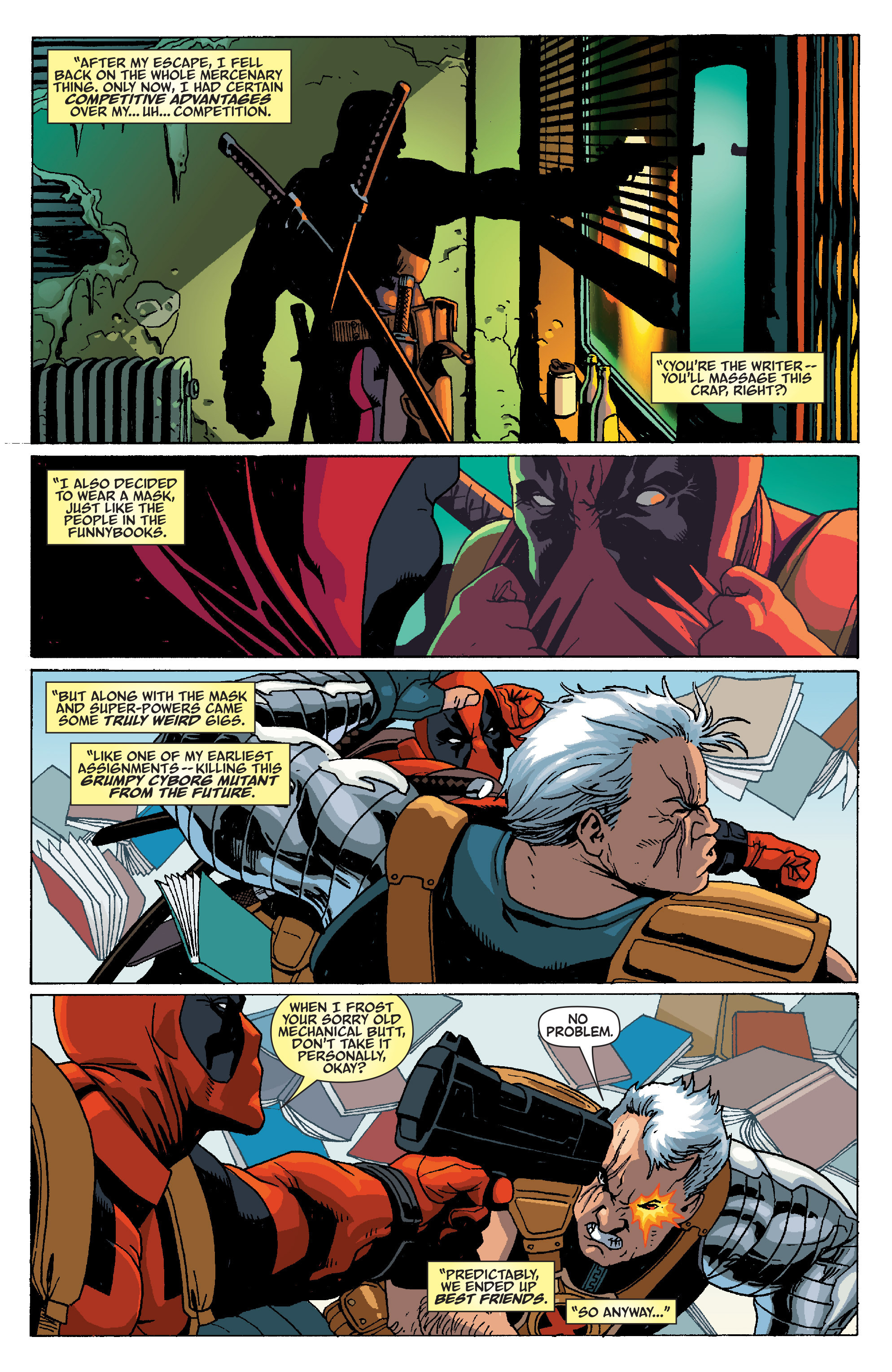 Read online X-Men Origins: Deadpool comic -  Issue # Full - 14