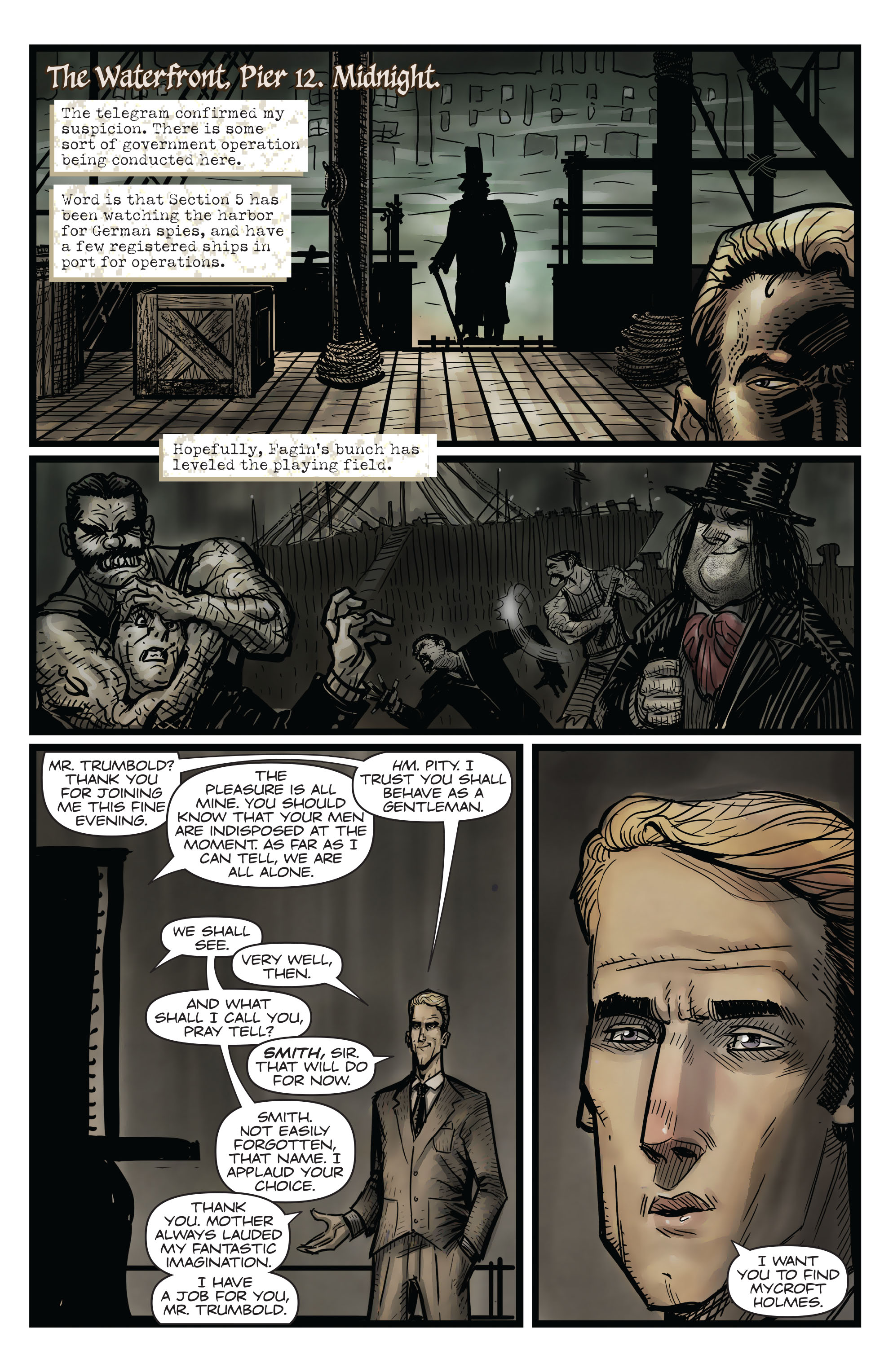 Read online Moriarty comic -  Issue # TPB 1 - 17