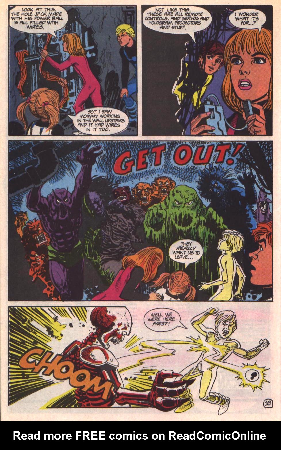 Read online Power Pack (1984) comic -  Issue #55 - 19