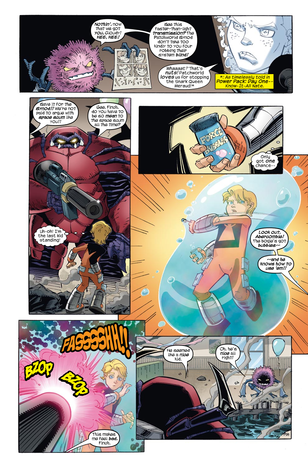 Read online Skrulls vs. Power Pack comic -  Issue #1 - 10