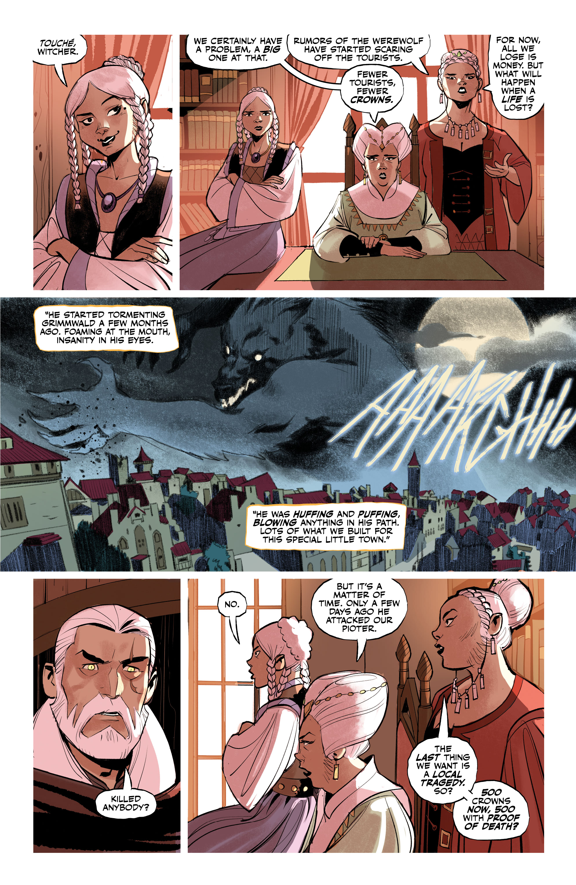 Read online The Witcher: The Ballad of Two Wolves comic -  Issue #1 - 19