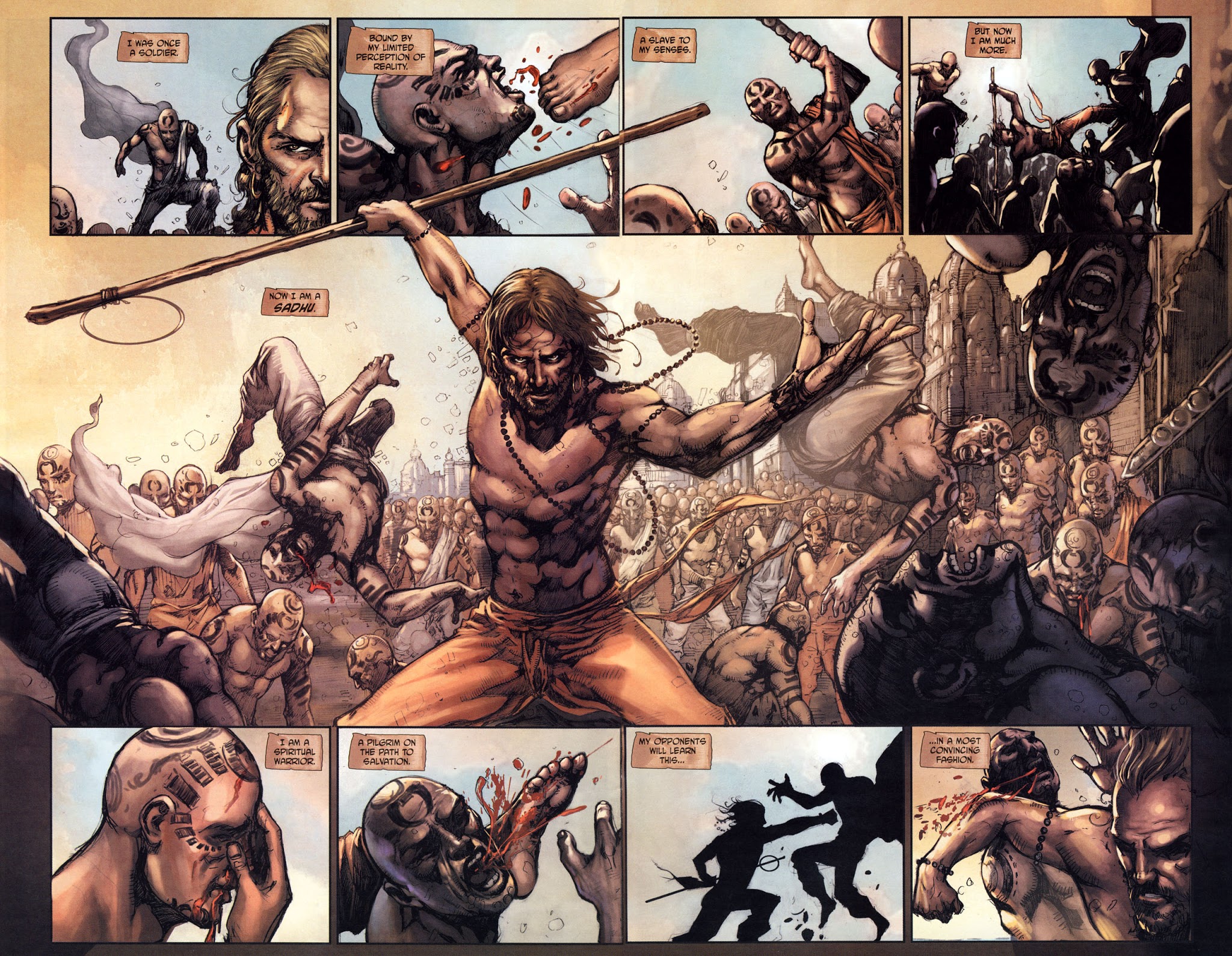 Read online The Sädhu The Silent Ones comic -  Issue #1 - 13