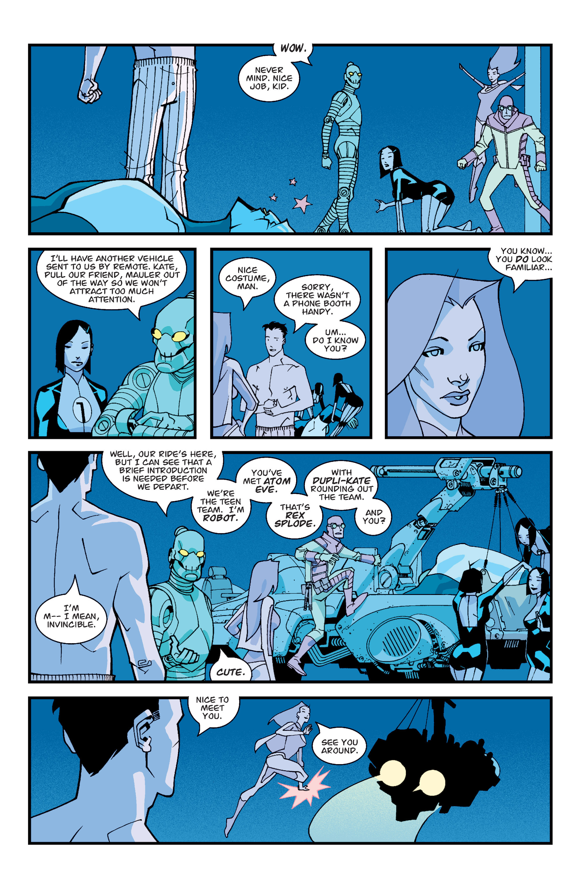 Read online Invincible comic -  Issue # _TPB 1 - Family matters - 46