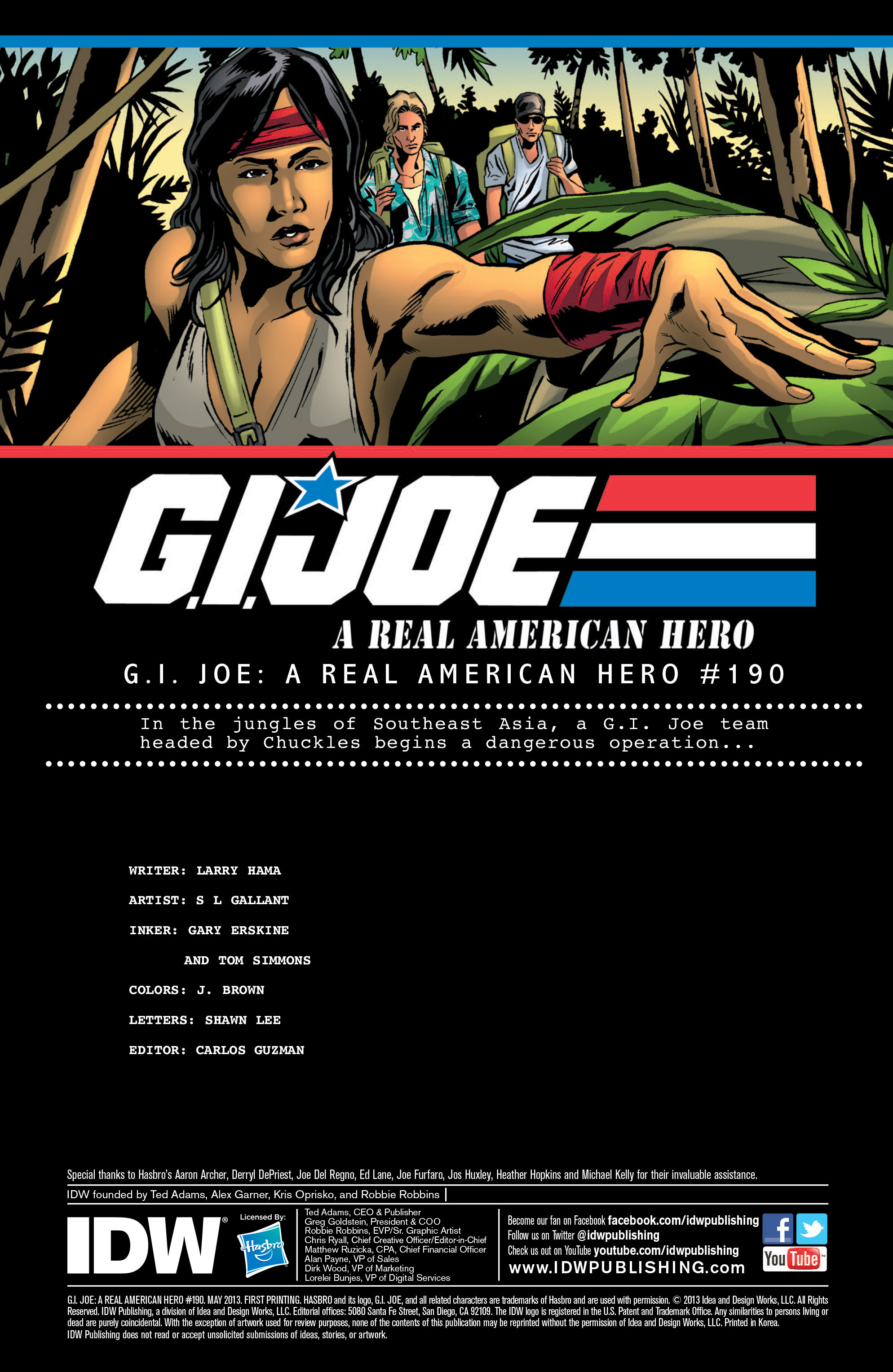Read online G.I. Joe: A Real American Hero comic -  Issue #190 - 2