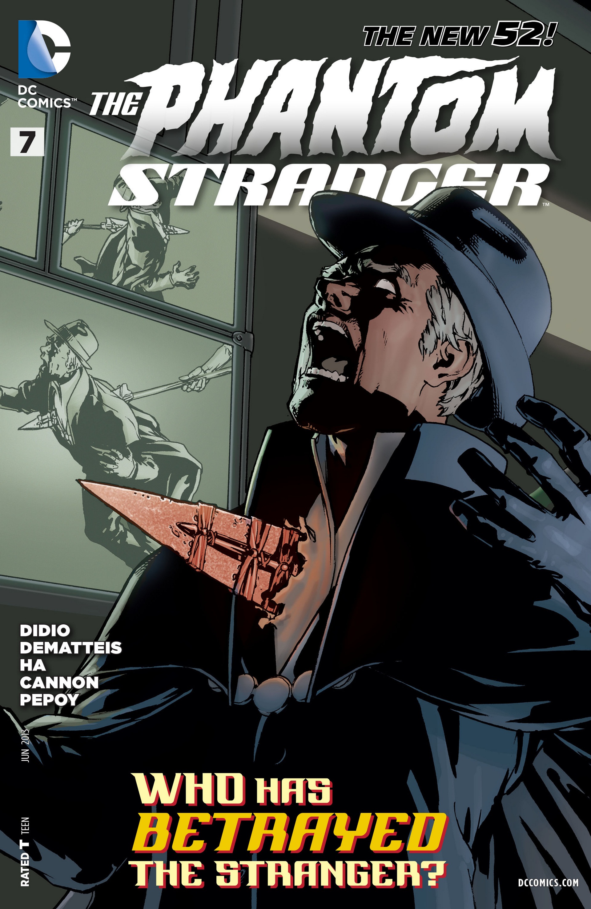 Read online Trinity of Sin: The Phantom Stranger comic -  Issue #7 - 1