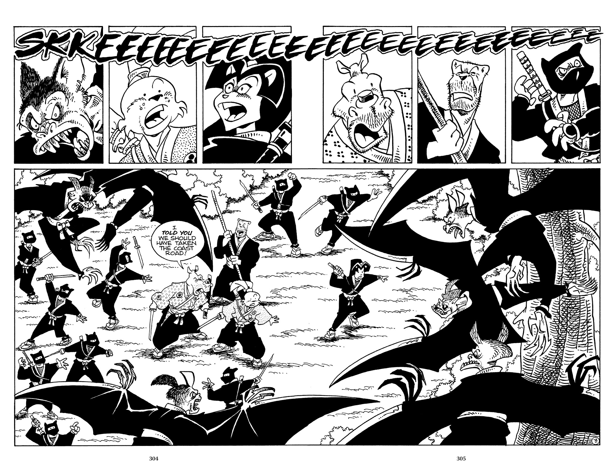 Read online The Usagi Yojimbo Saga comic -  Issue # TPB 3 - 301