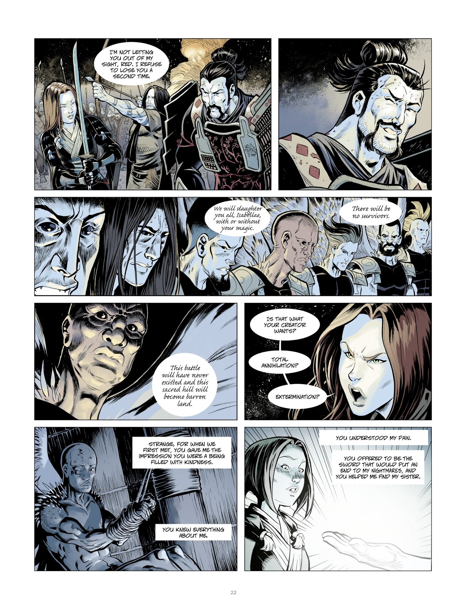 Read online Isabellae comic -  Issue #6 - 22