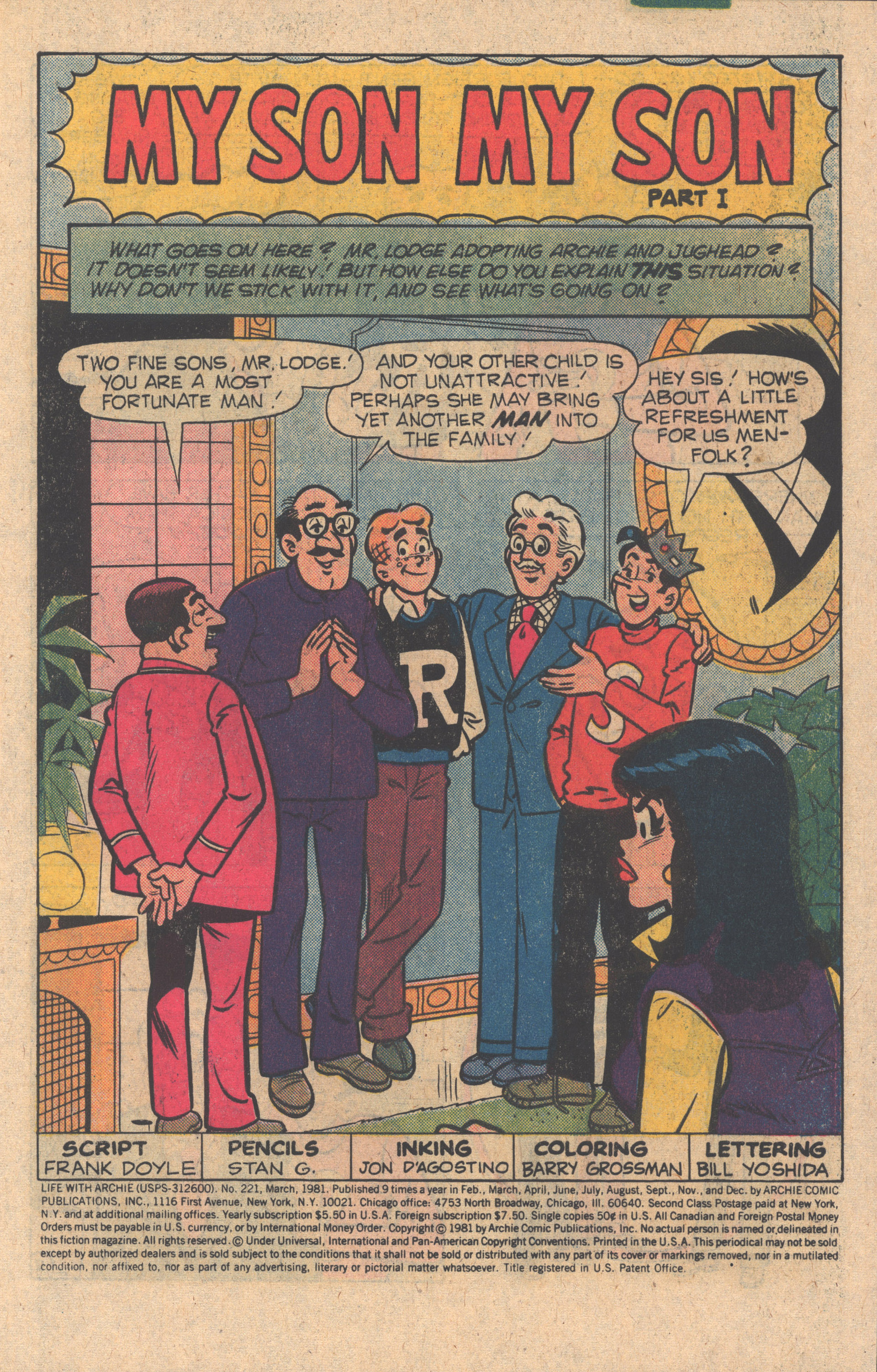 Read online Life With Archie (1958) comic -  Issue #221 - 3