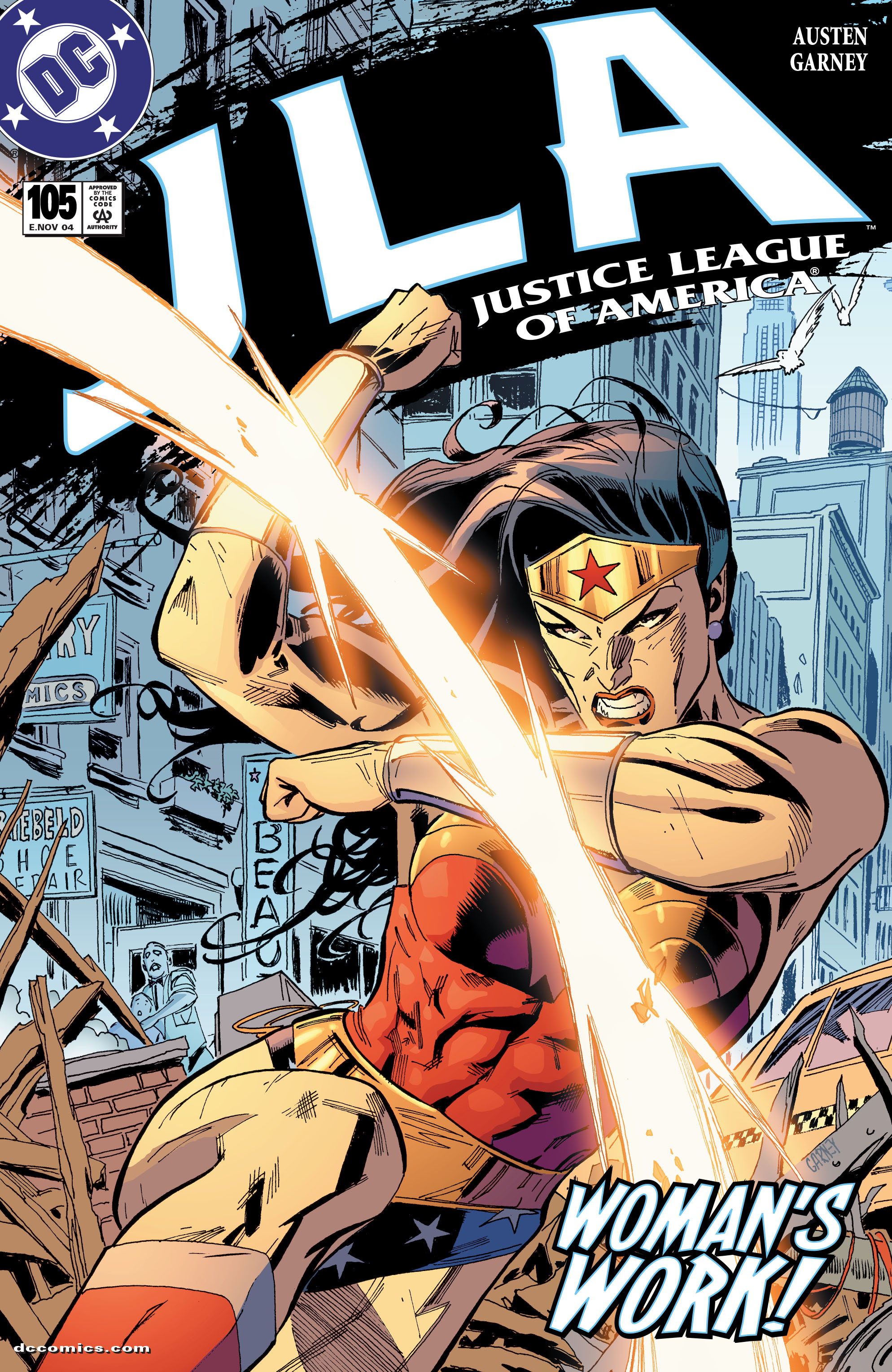 Read online JLA (1997) comic -  Issue #105 - 1