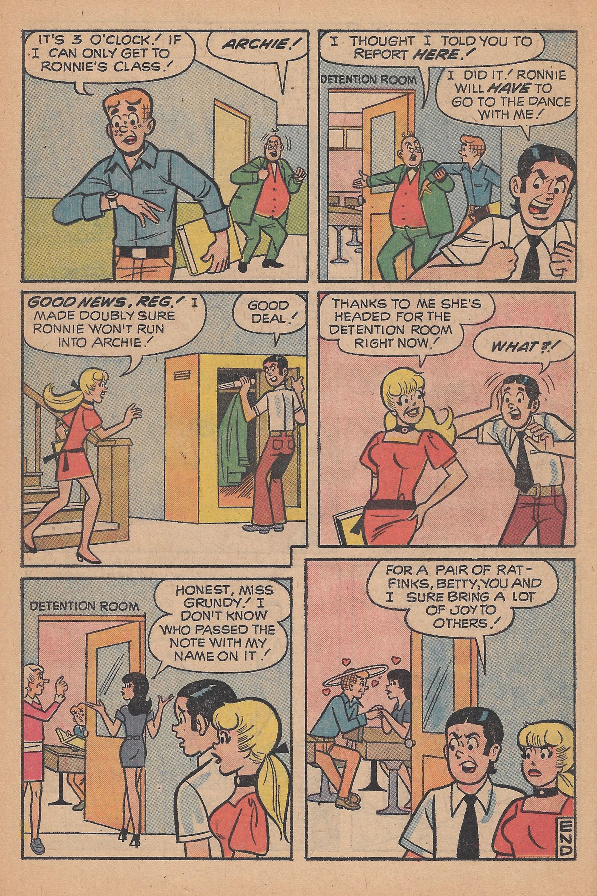 Read online Reggie and Me (1966) comic -  Issue #63 - 18