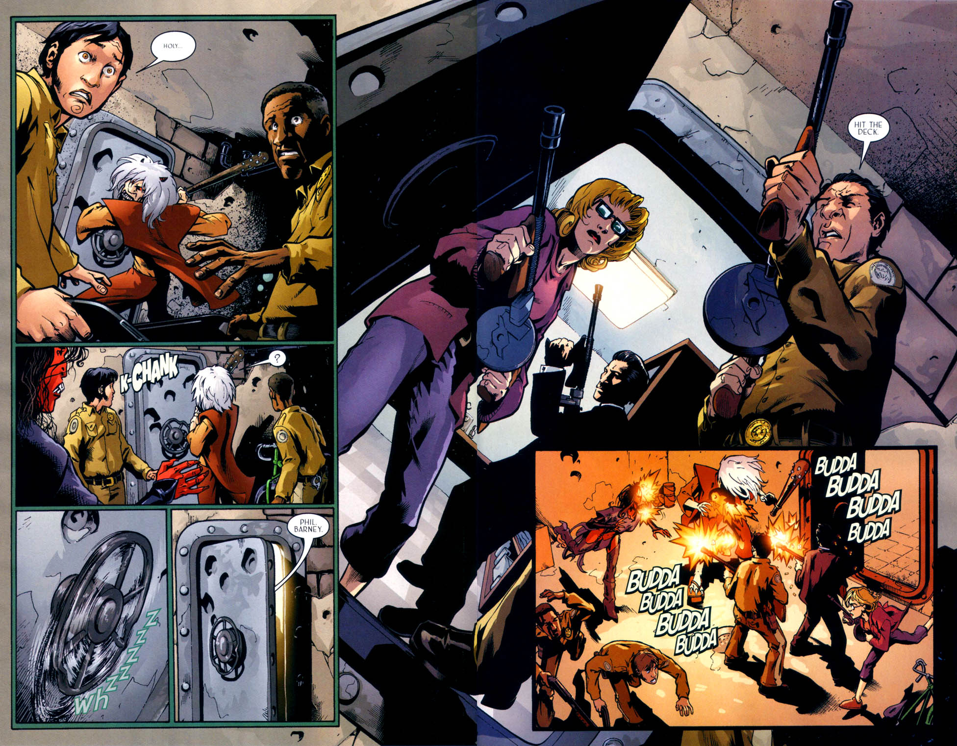 Read online Route 666 comic -  Issue #9 - 10