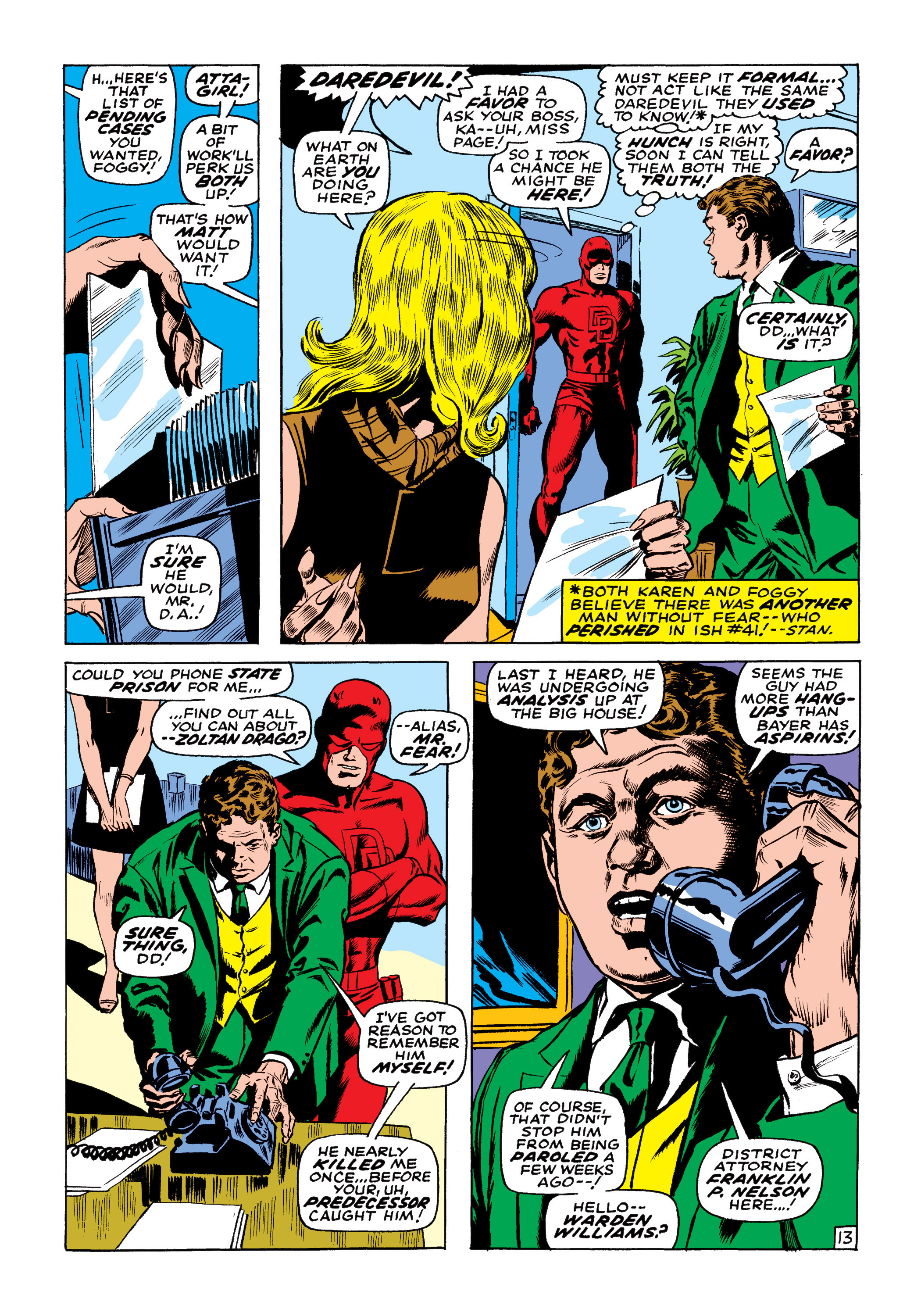 Read online Marvel Masterworks: Daredevil comic -  Issue # TPB 6 (Part 1) - 40