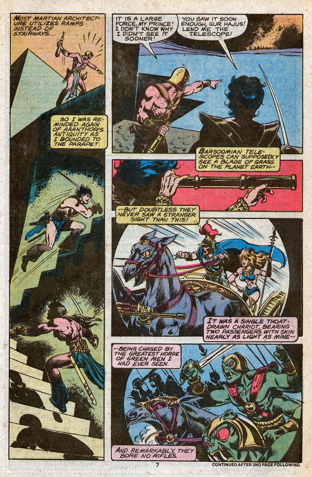 Read online John Carter Warlord of Mars comic -  Issue #28 - 9