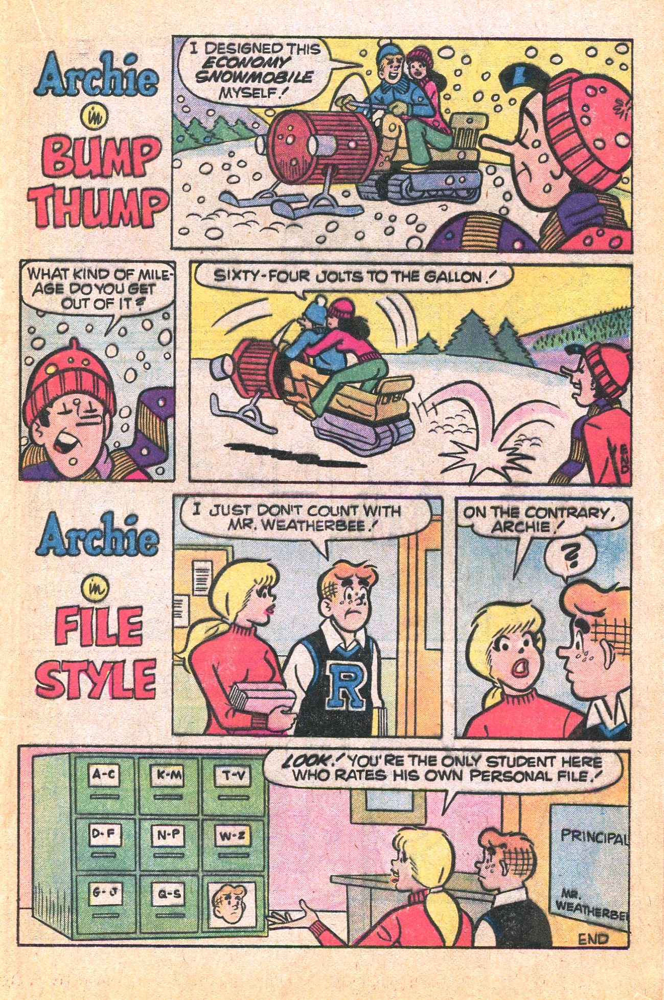Read online Archie's Joke Book Magazine comic -  Issue #244 - 17