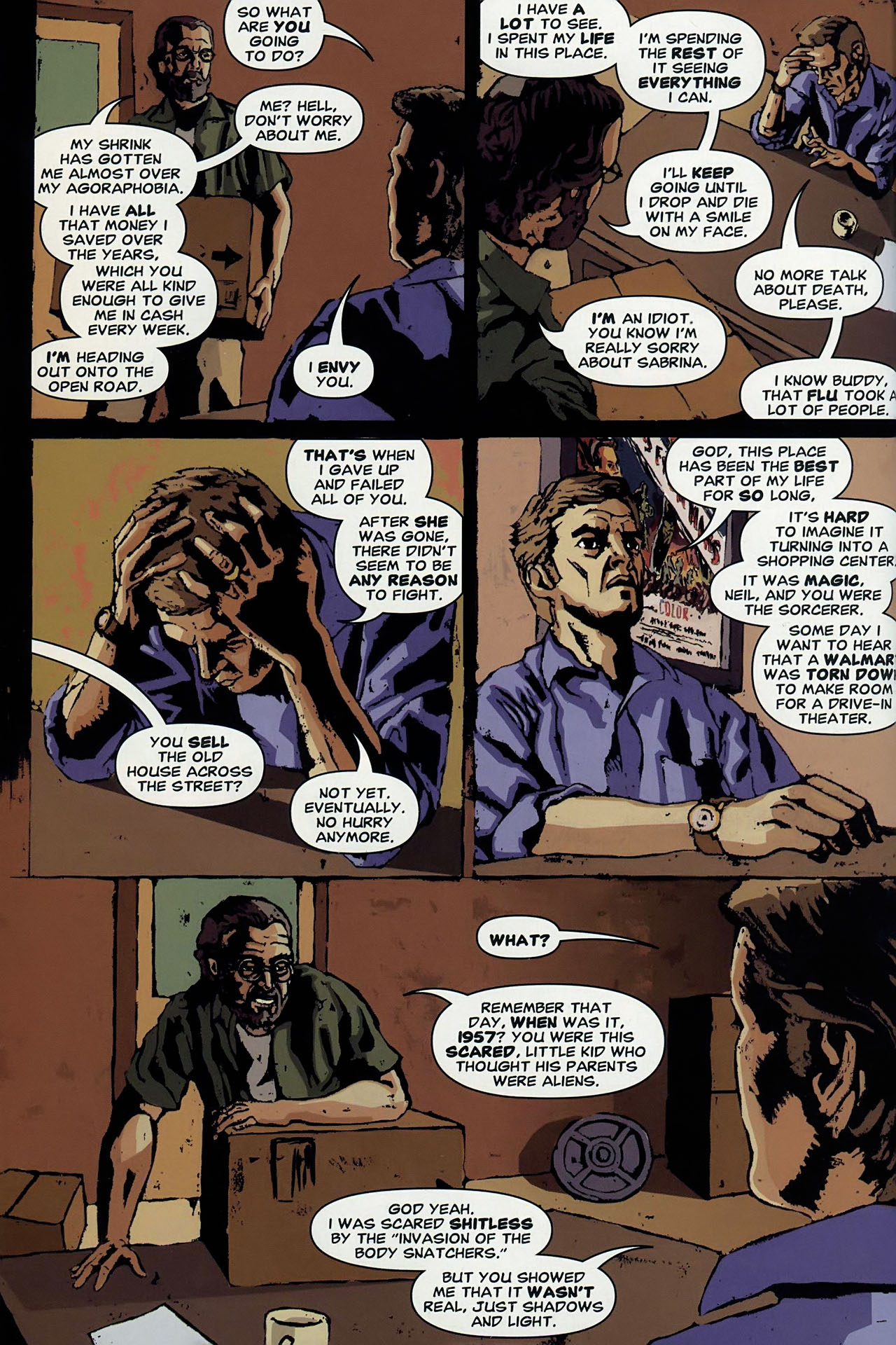 Read online Tales of the Starlight Drive-In comic -  Issue # TPB (Part 3) - 13