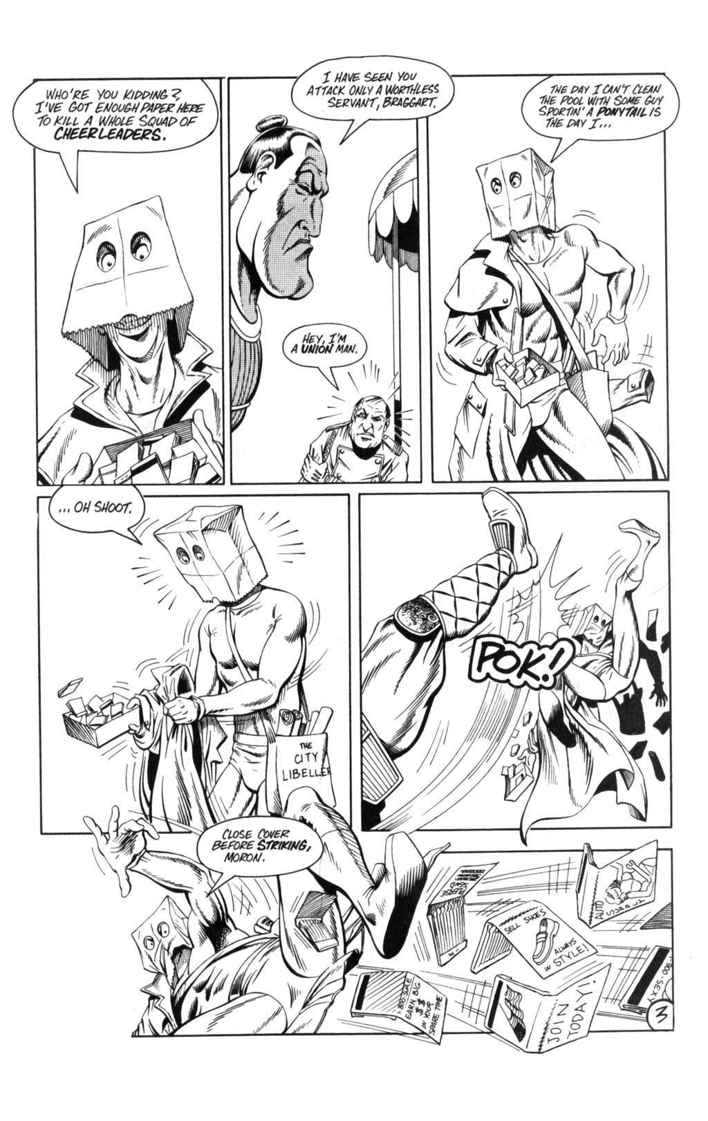 Read online Paul the Samurai (1992) comic -  Issue #1 - 5
