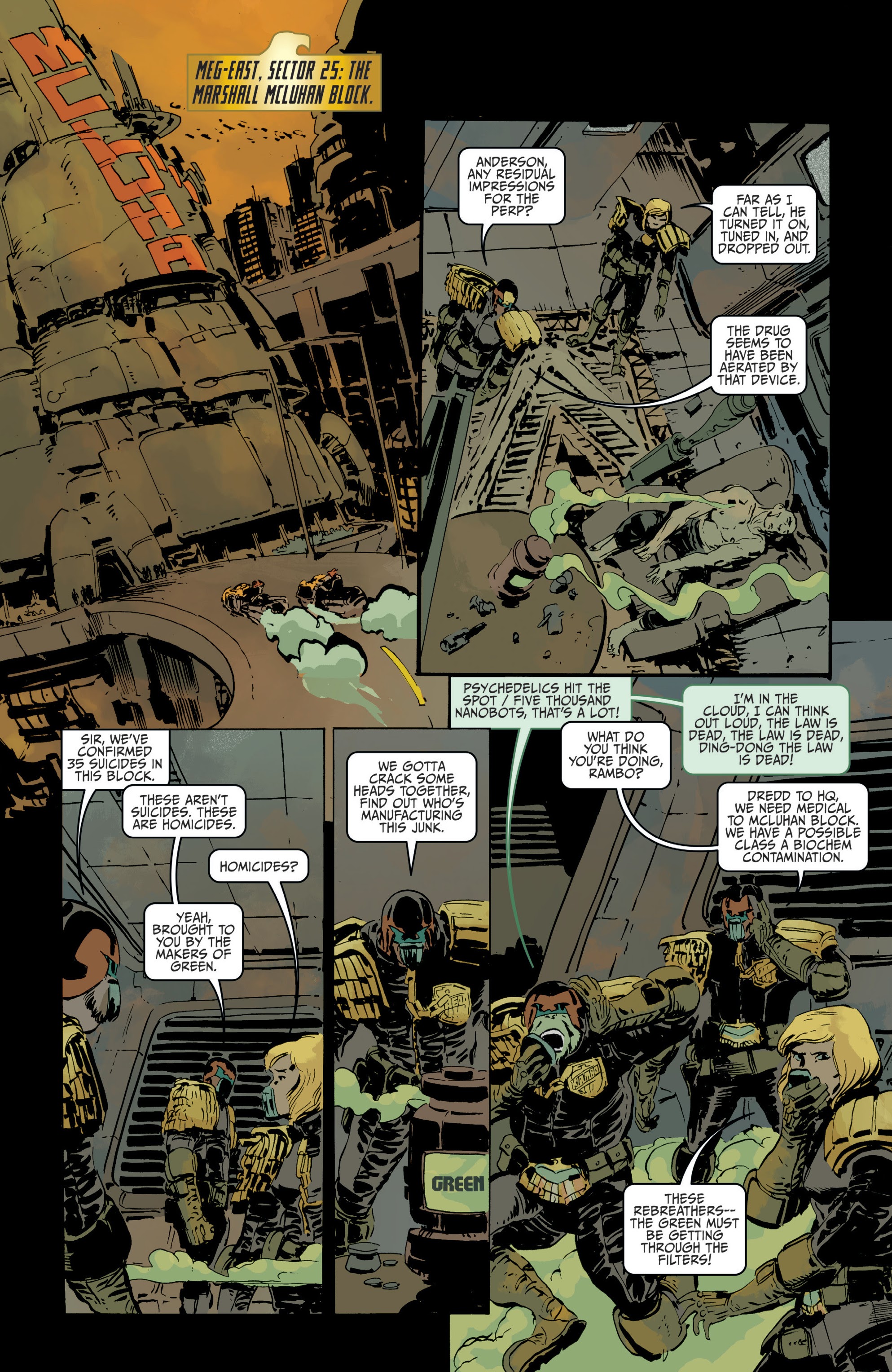 Read online Judge Dredd: Mega-City Zero comic -  Issue # TPB 2 - 8